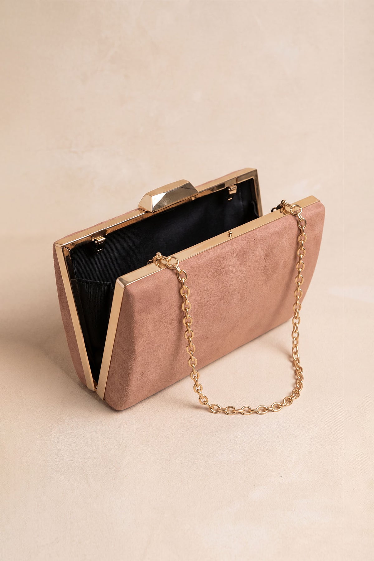 Adelaida Suede Clutch Bag
