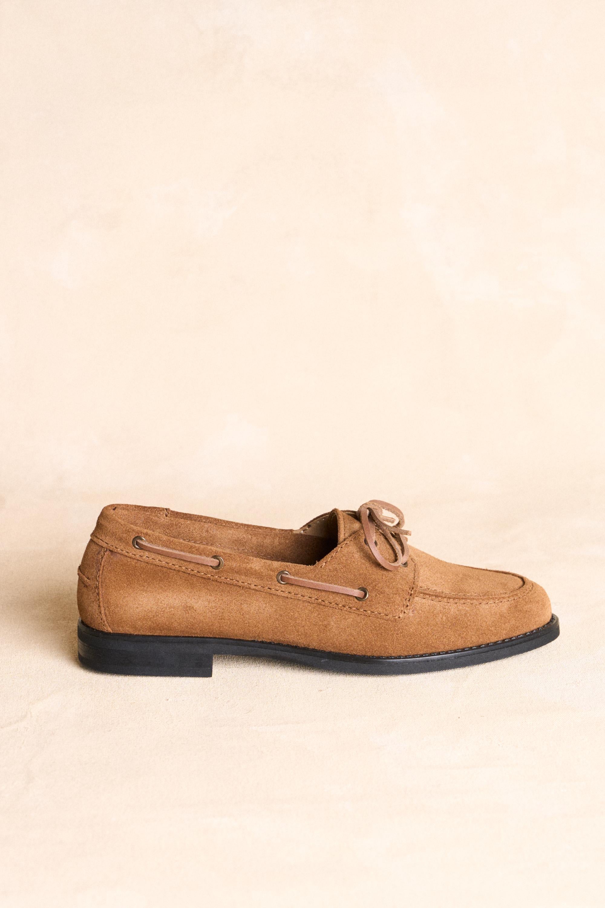 Mocassin en daim Sabrina