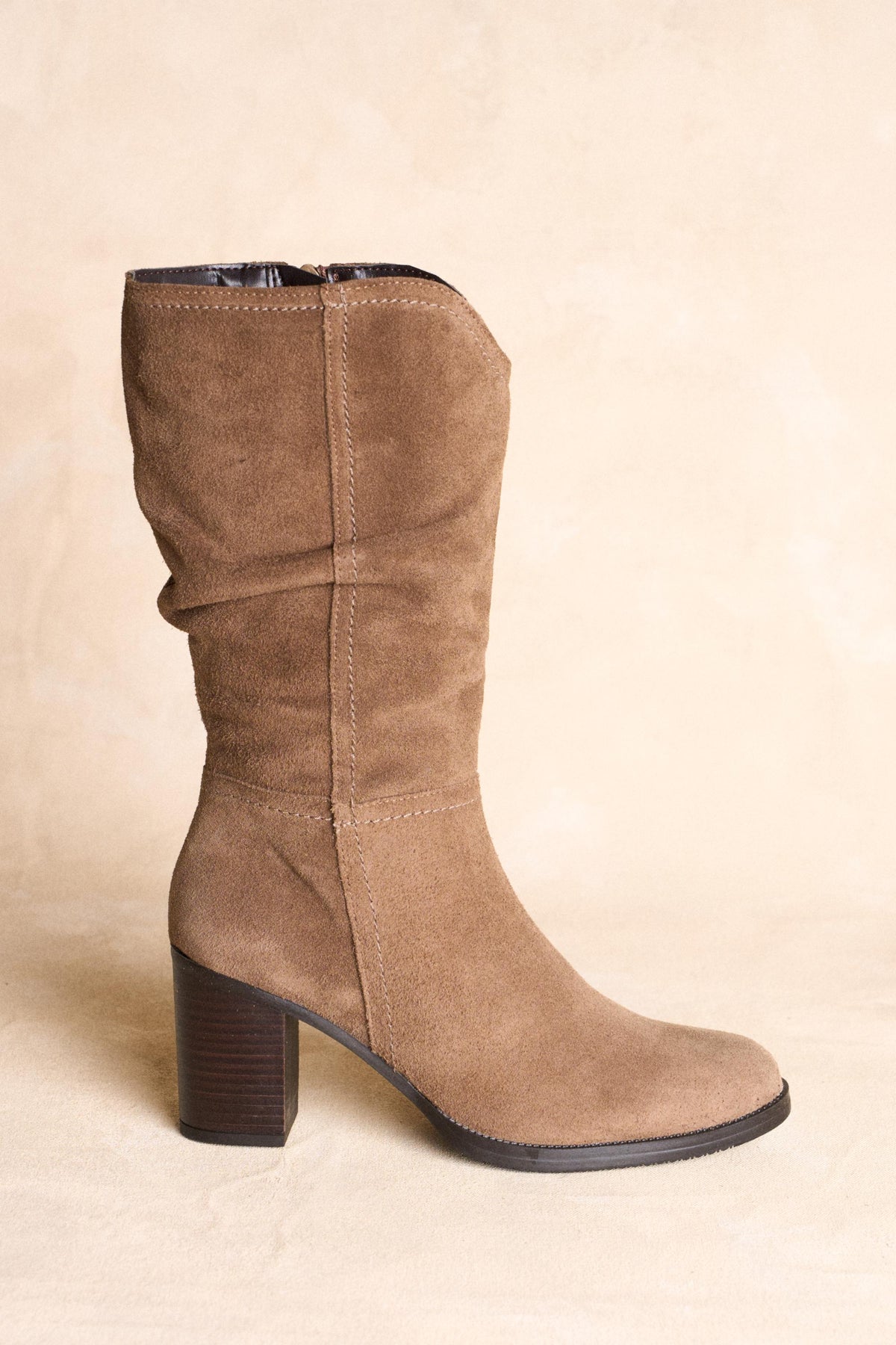 Bibi Mid-Calf Wedge Boot