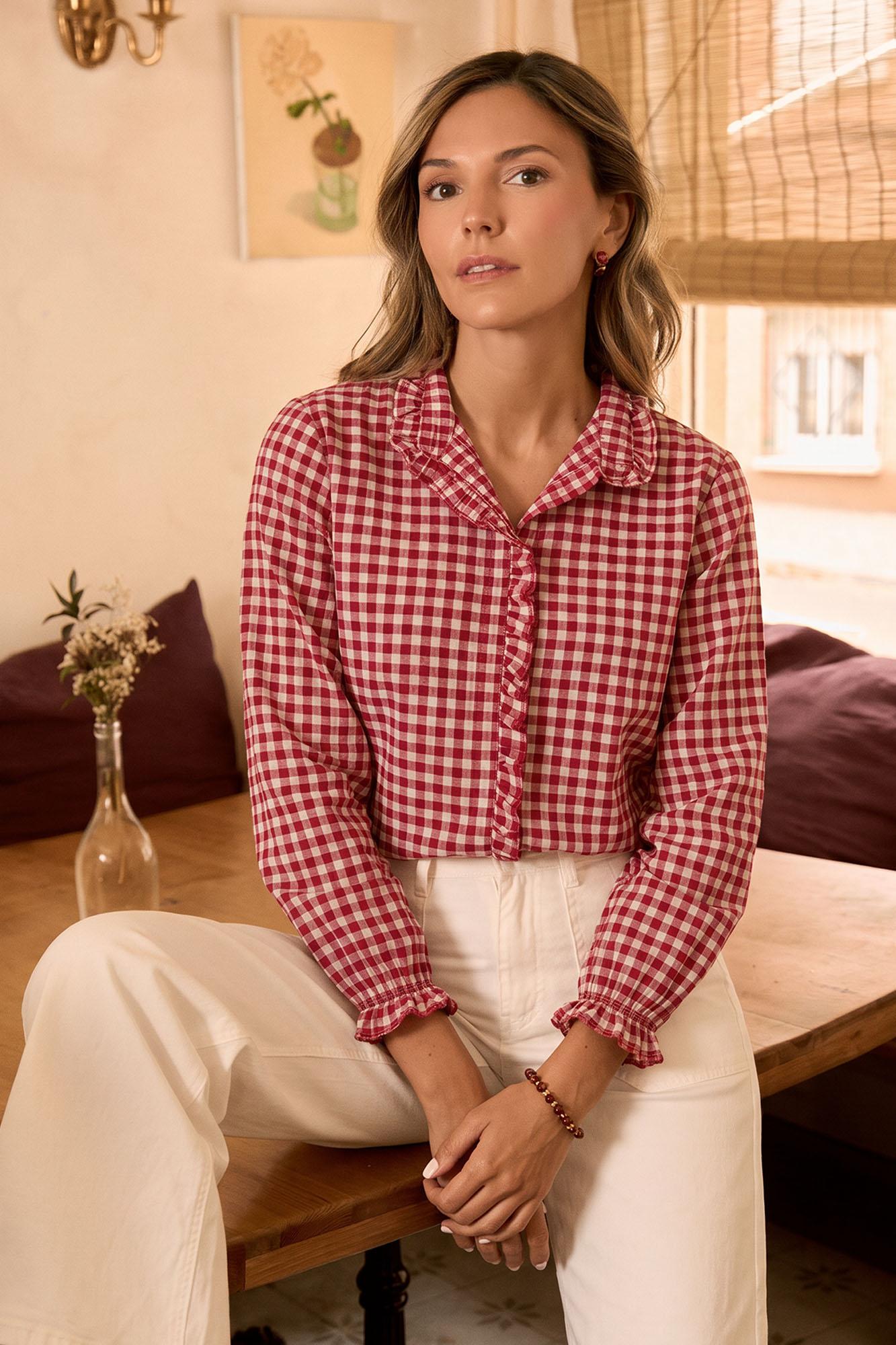 Alessa Gingham Shirt
