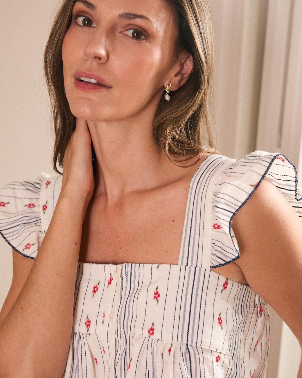 Leonor Striped Top