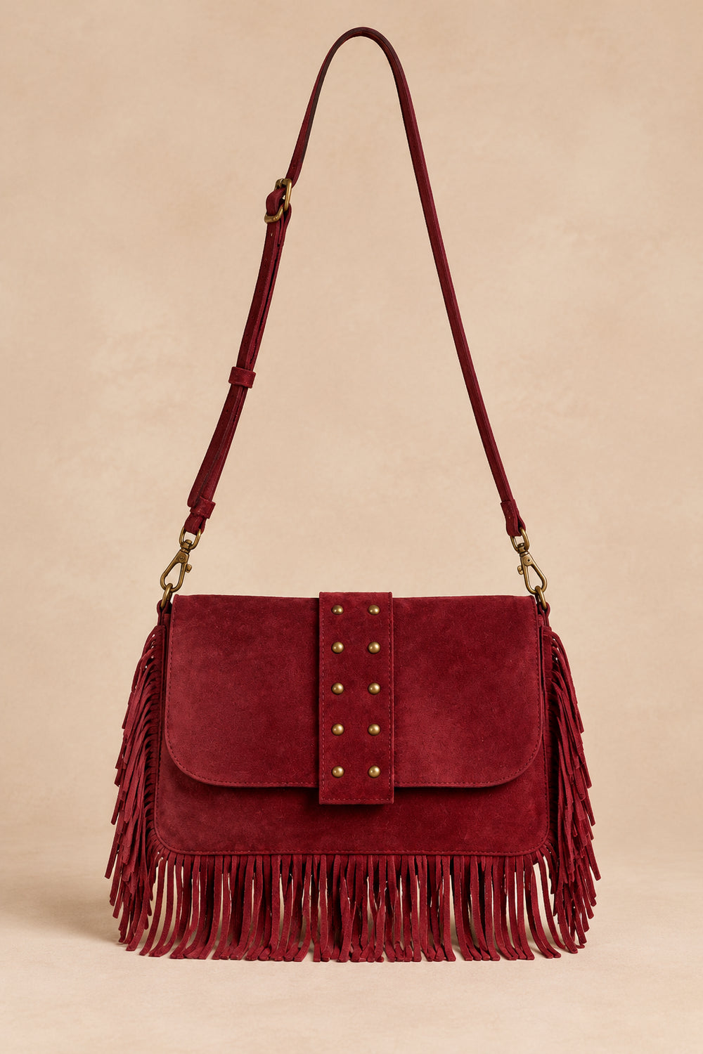 Kaia Fringed Crossbody Bag