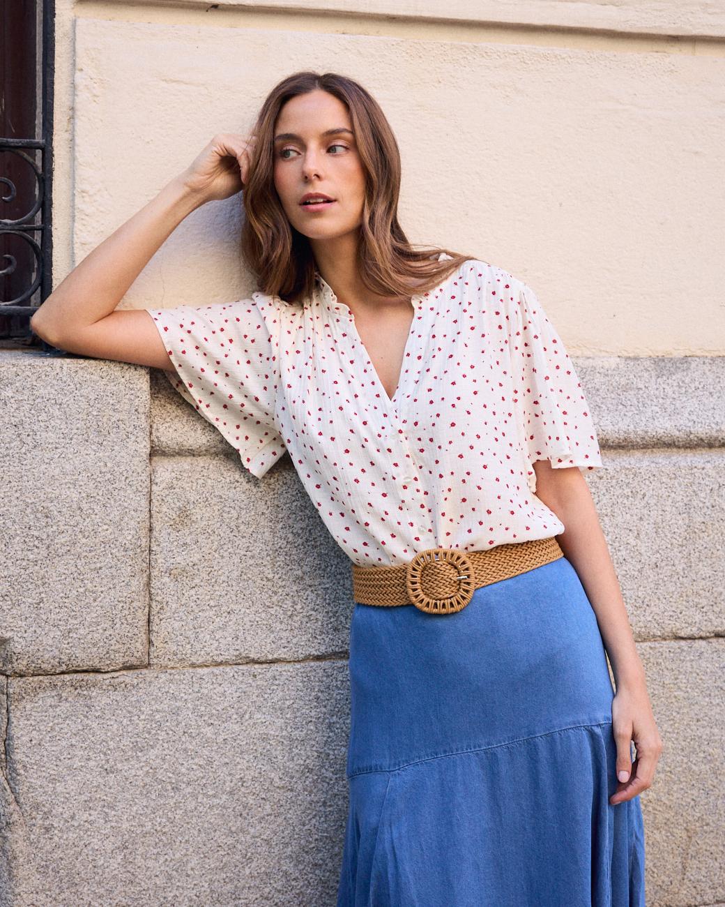 Belly Flowers Shirt