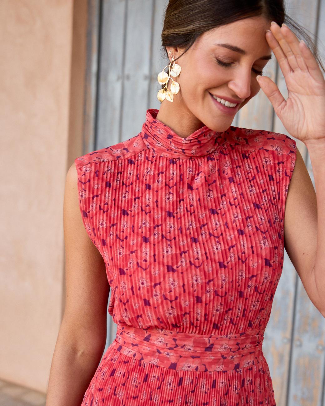 Vestido Flores Pertina