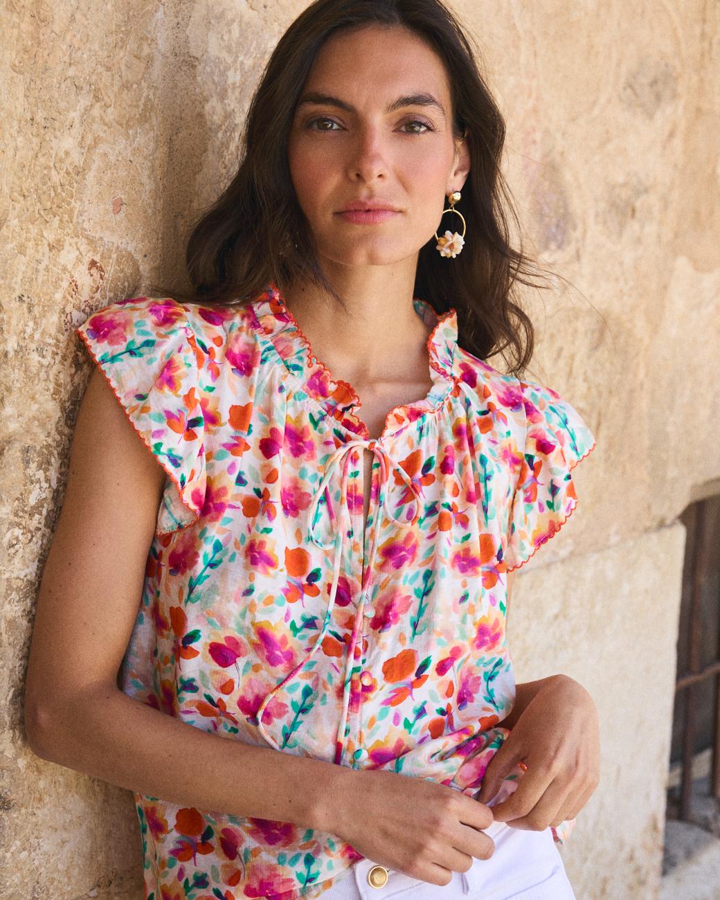 Camisa Flores Agustina