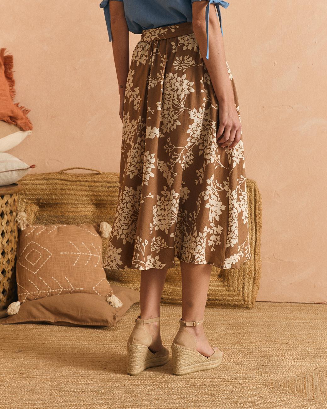 Saray Printed Skirt