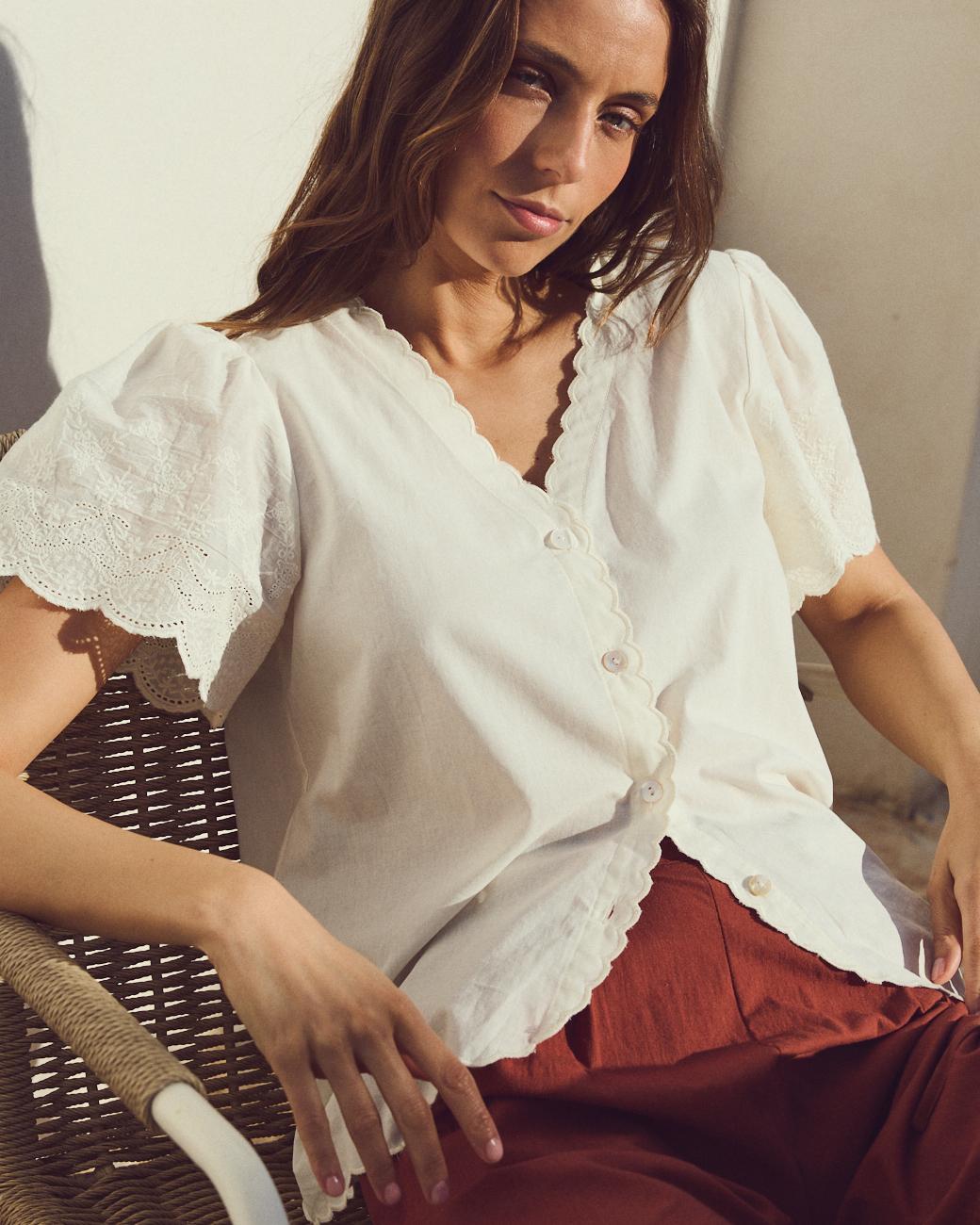 Camisa Bordado Almudena
