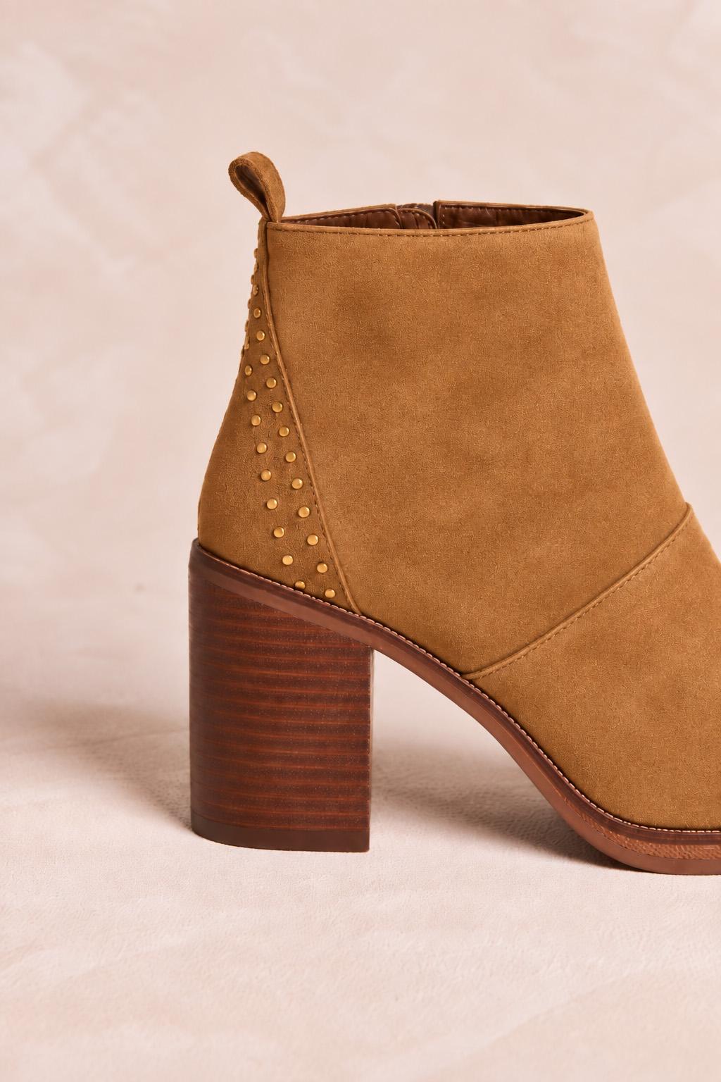 África leather ankle boot
