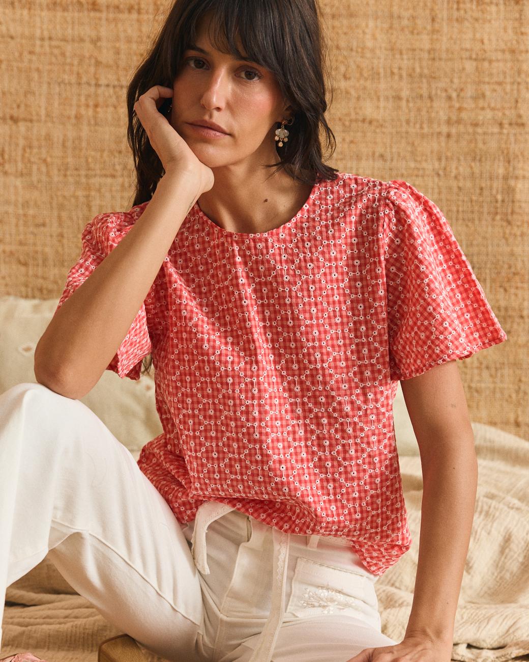 Blouse à manches Paula