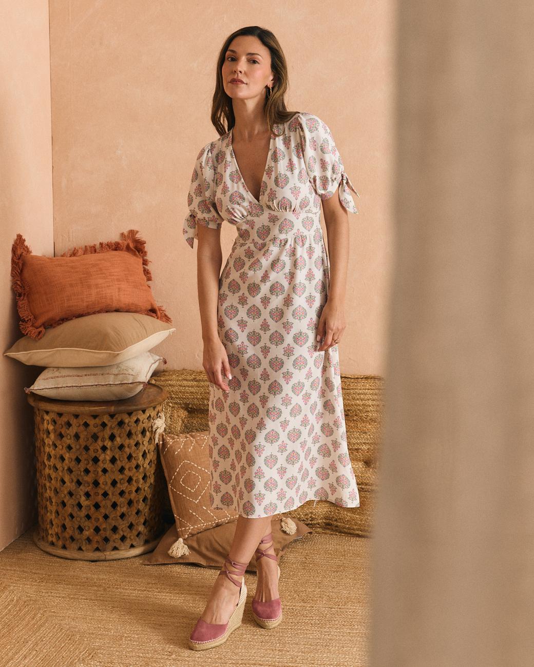 Caridad Geometric Dress