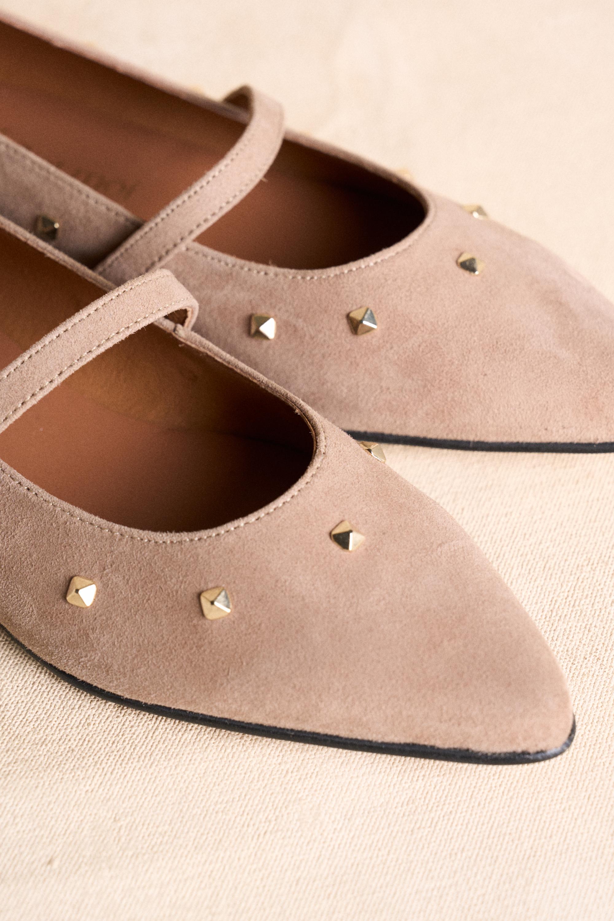 Oriane Stone Ballet Flats