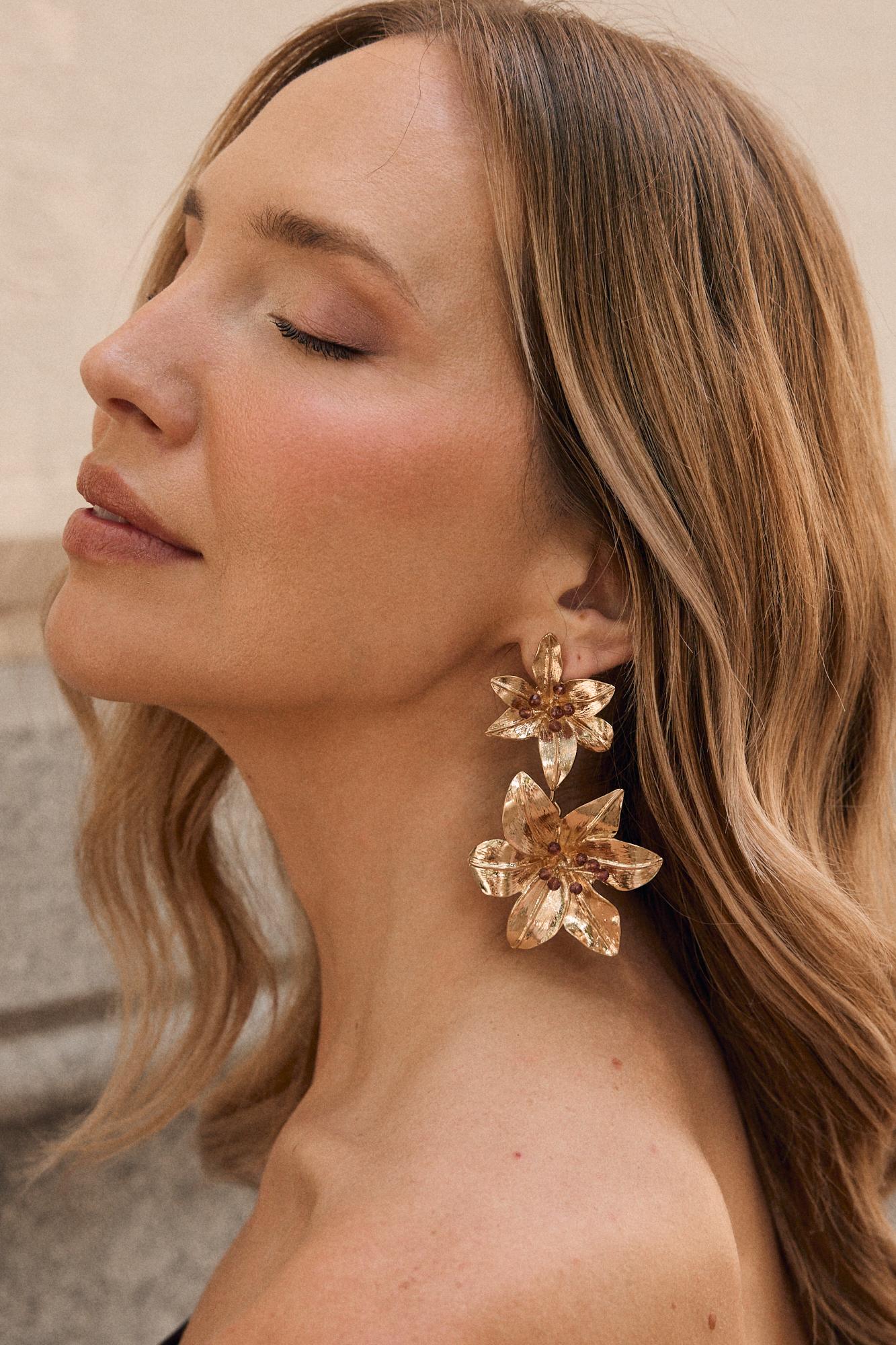 Pendientes Flores Ana