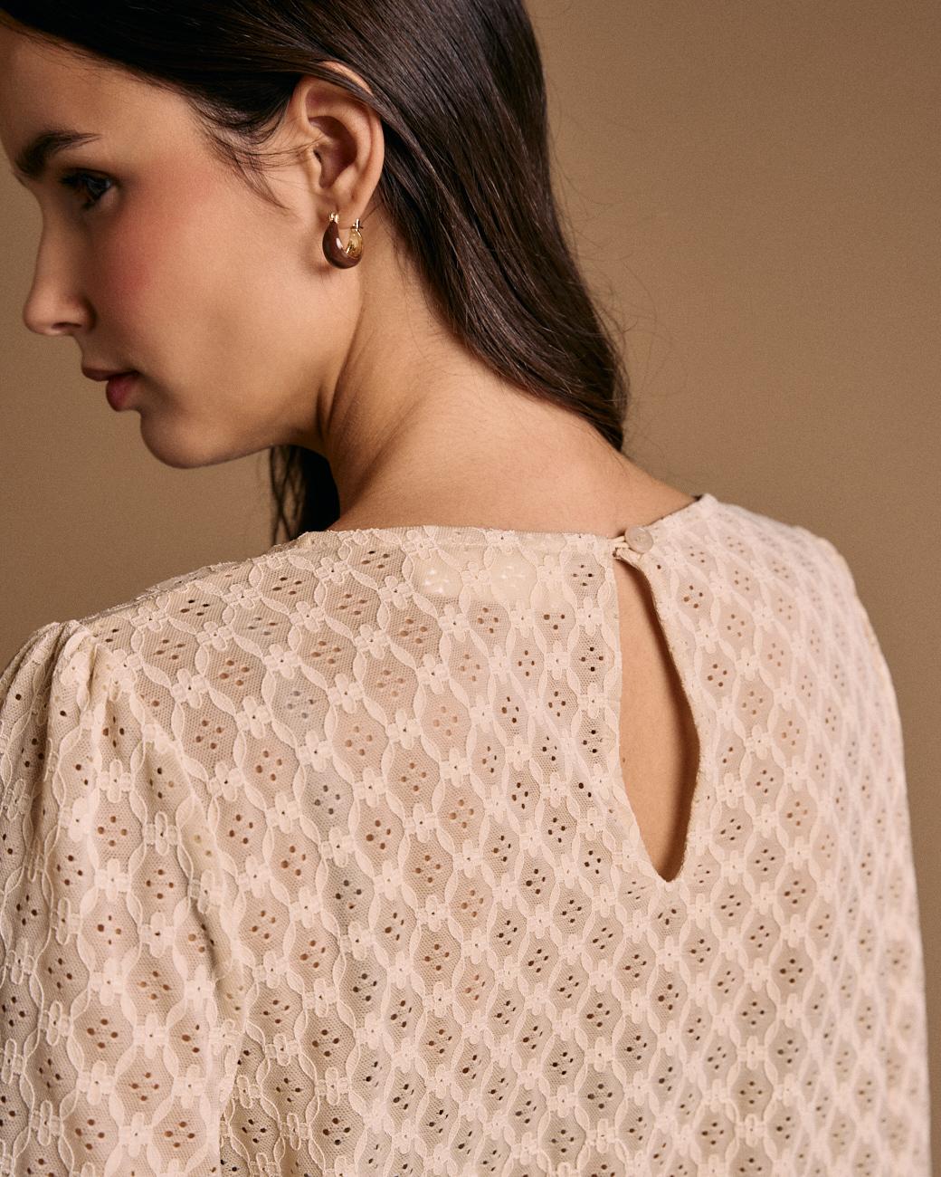 Blouse avec détails Camelia