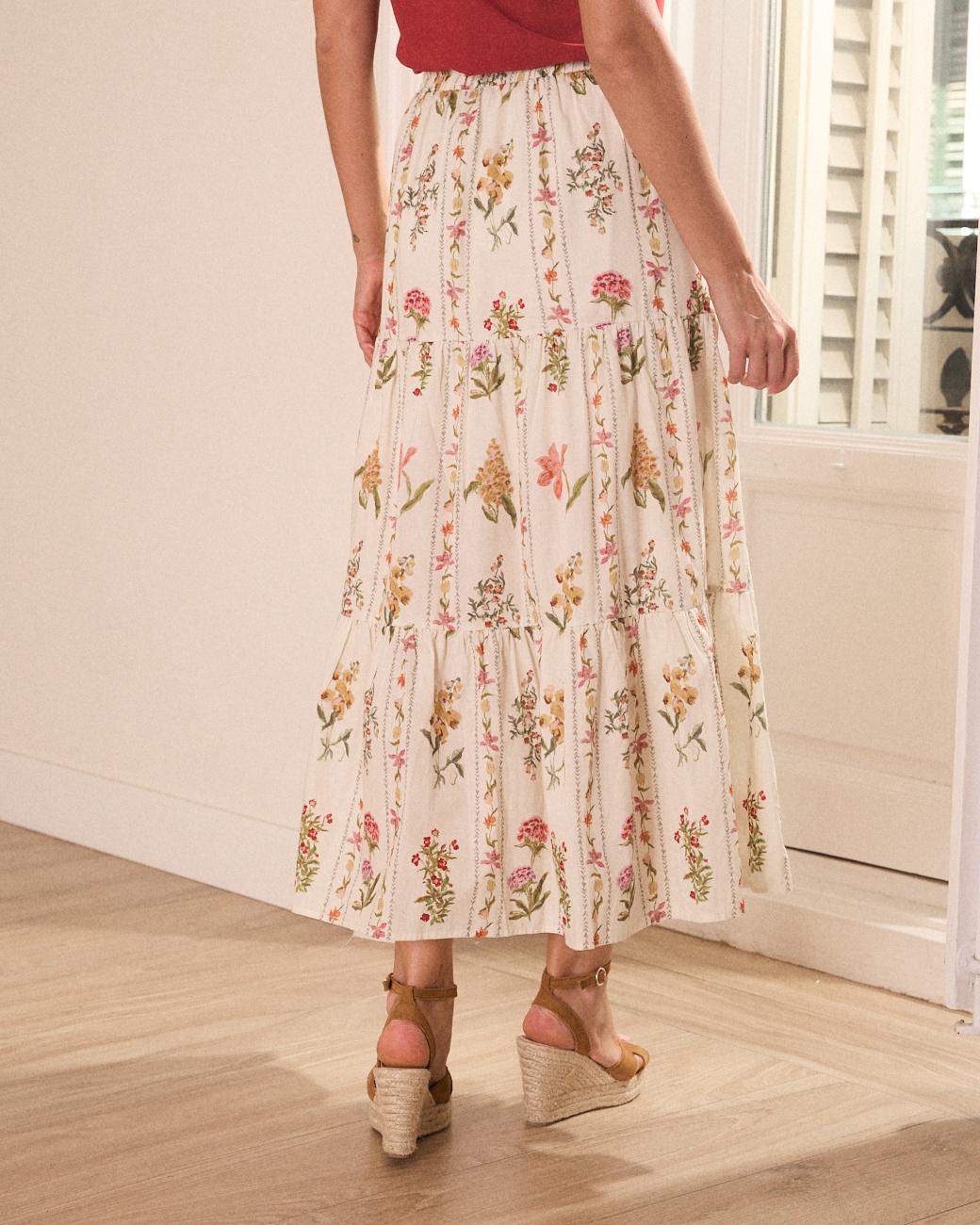Nicole Printed Skirt