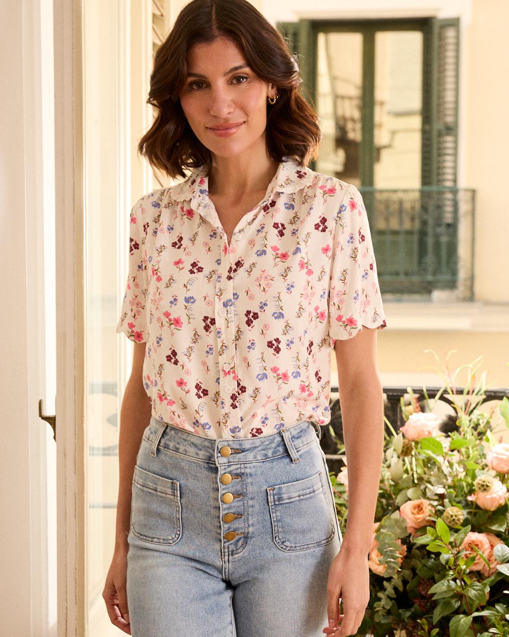 Blusa Flores Odete
