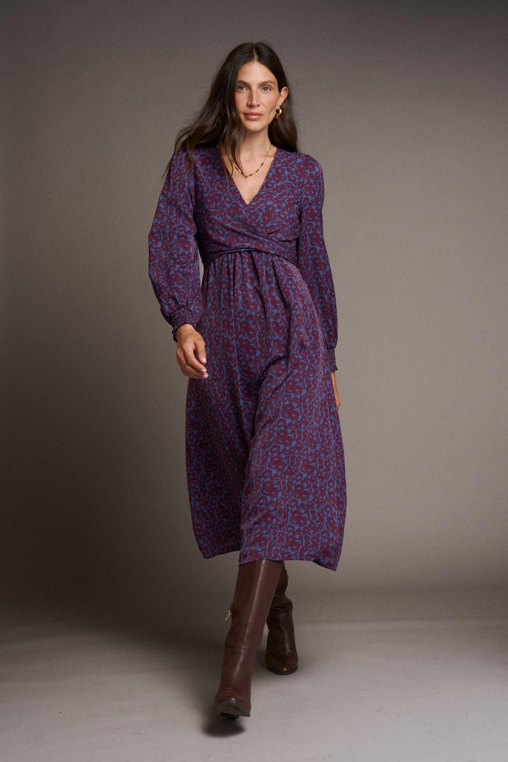Robe portefeuille Salomé