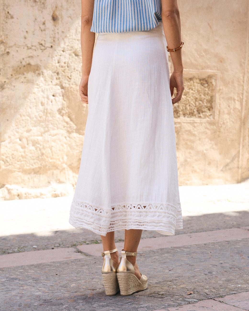 Falda Midi Dorina