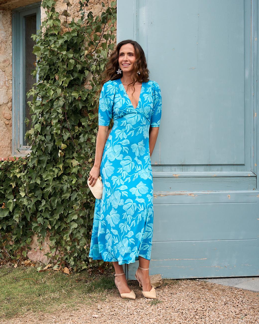 Robe imprimée Irene