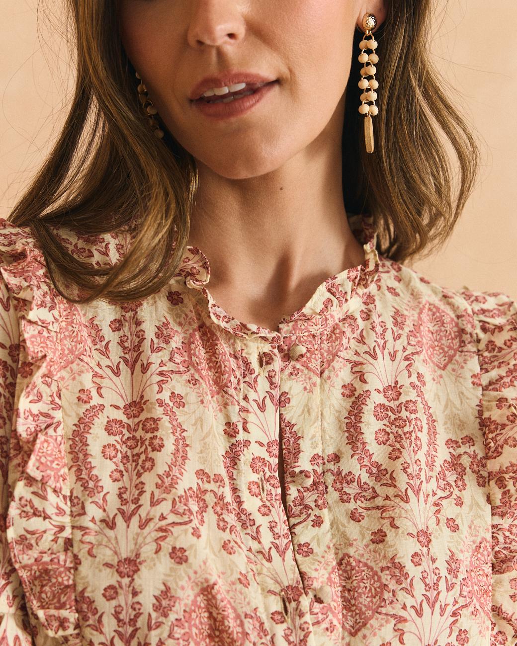 Adela Print Shirt