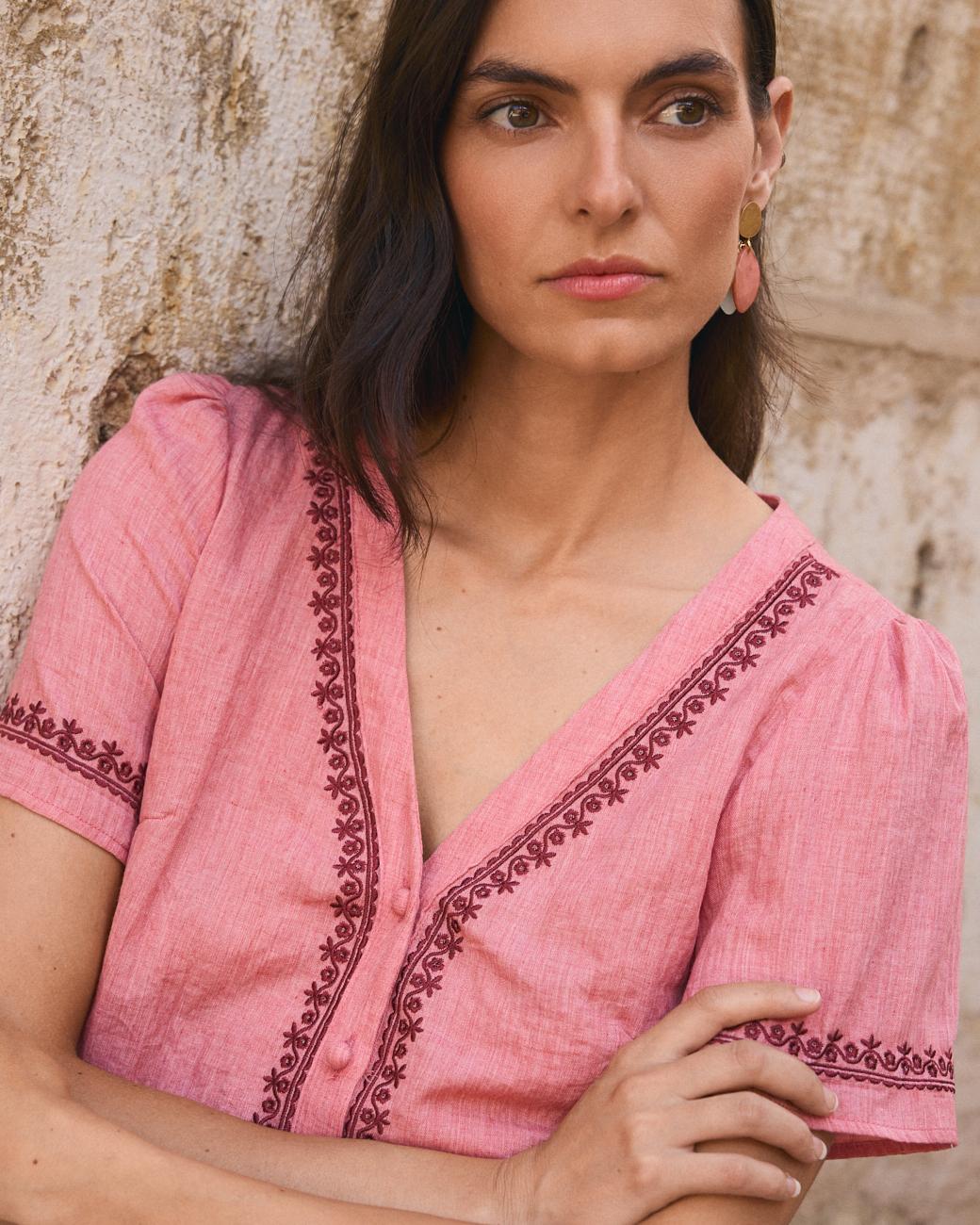 Chemise brodée Ramira