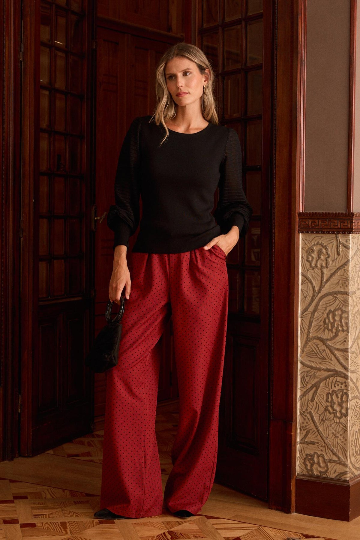 Belinda Knit Sleeve Sweater