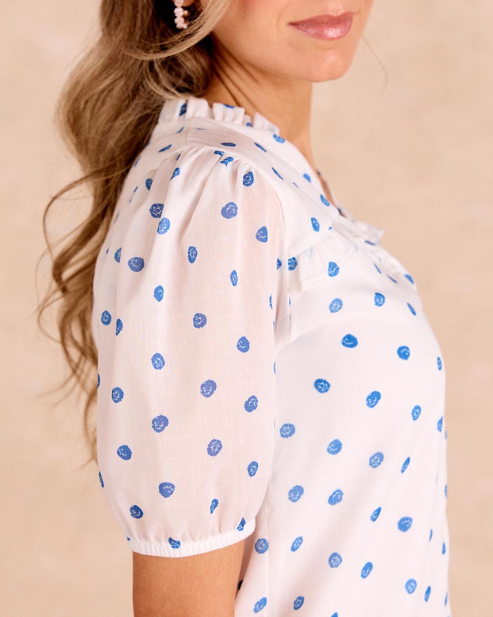 Vestido Corto Lunares Alzaria