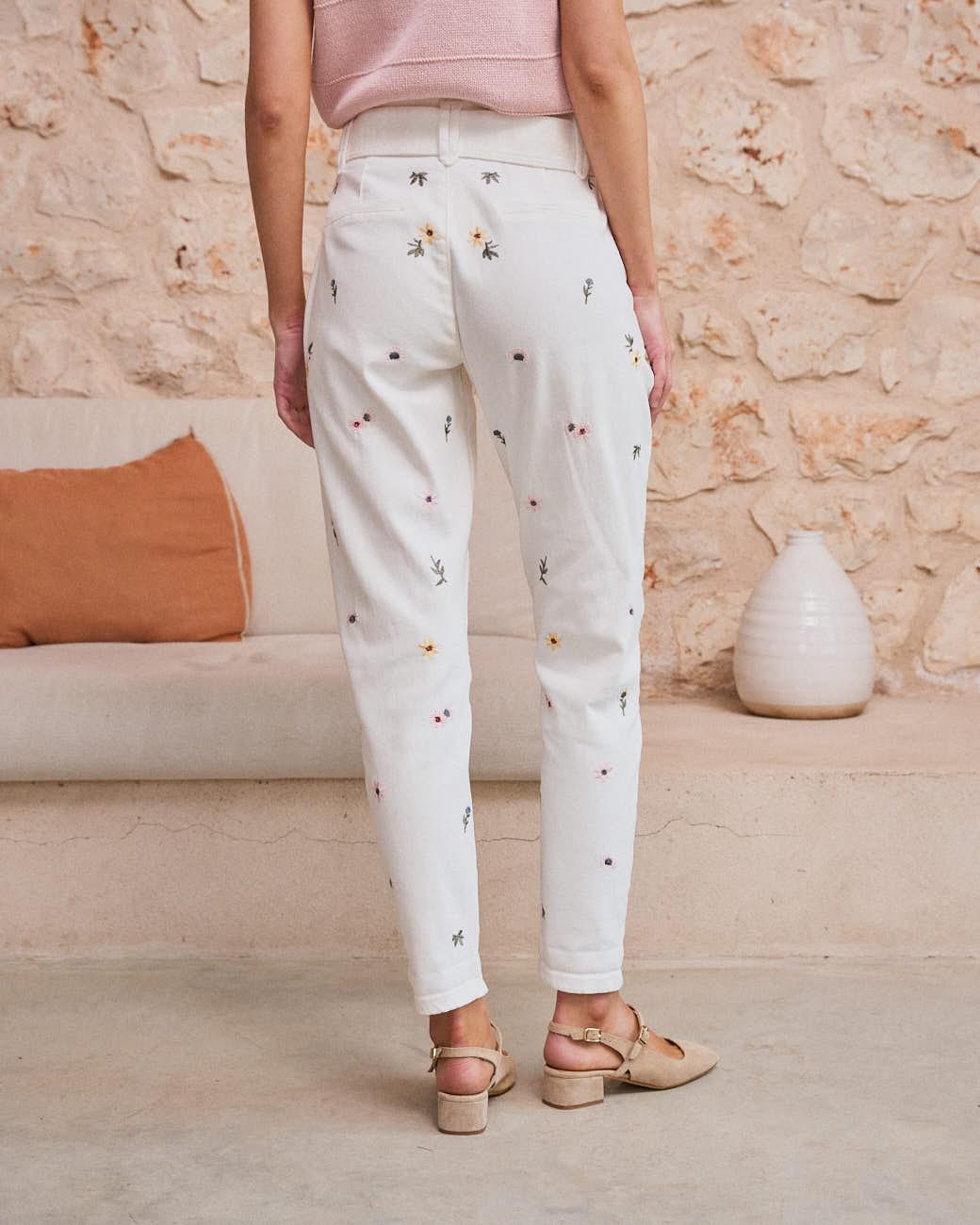 Zenia Floral Jeans