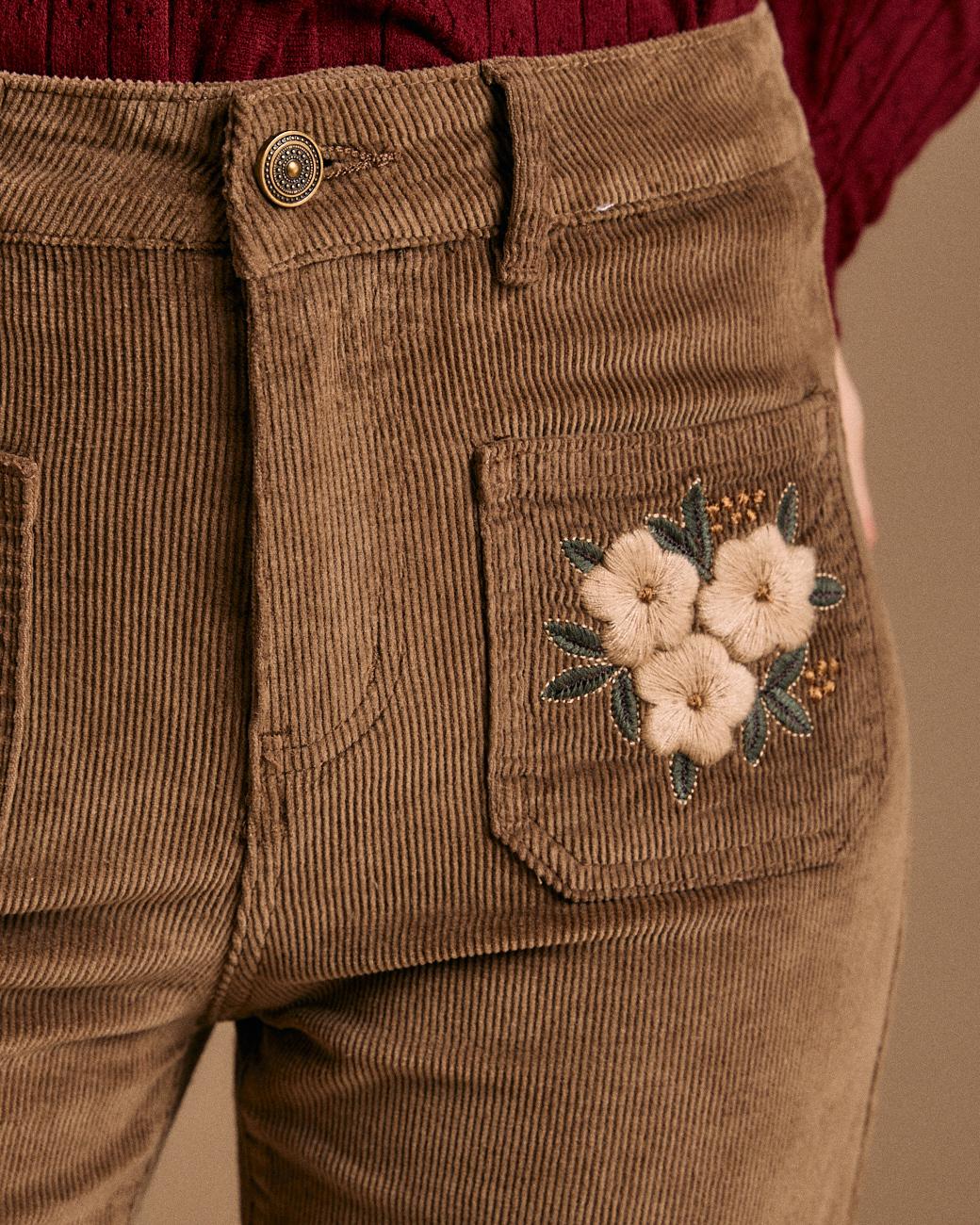 Pantalon Pana Flores Andrea
