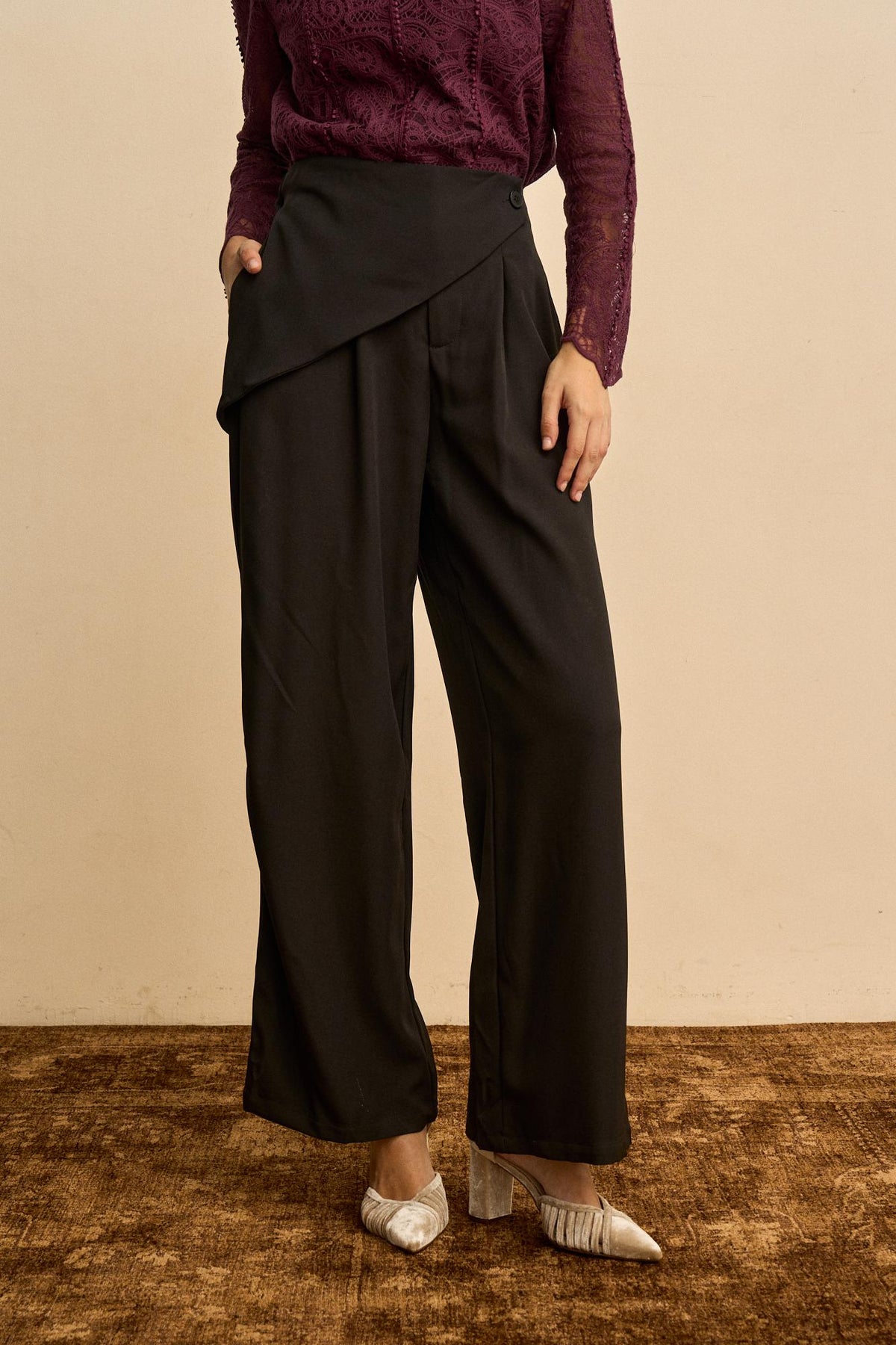 Zinnia Asymmetrical Pants