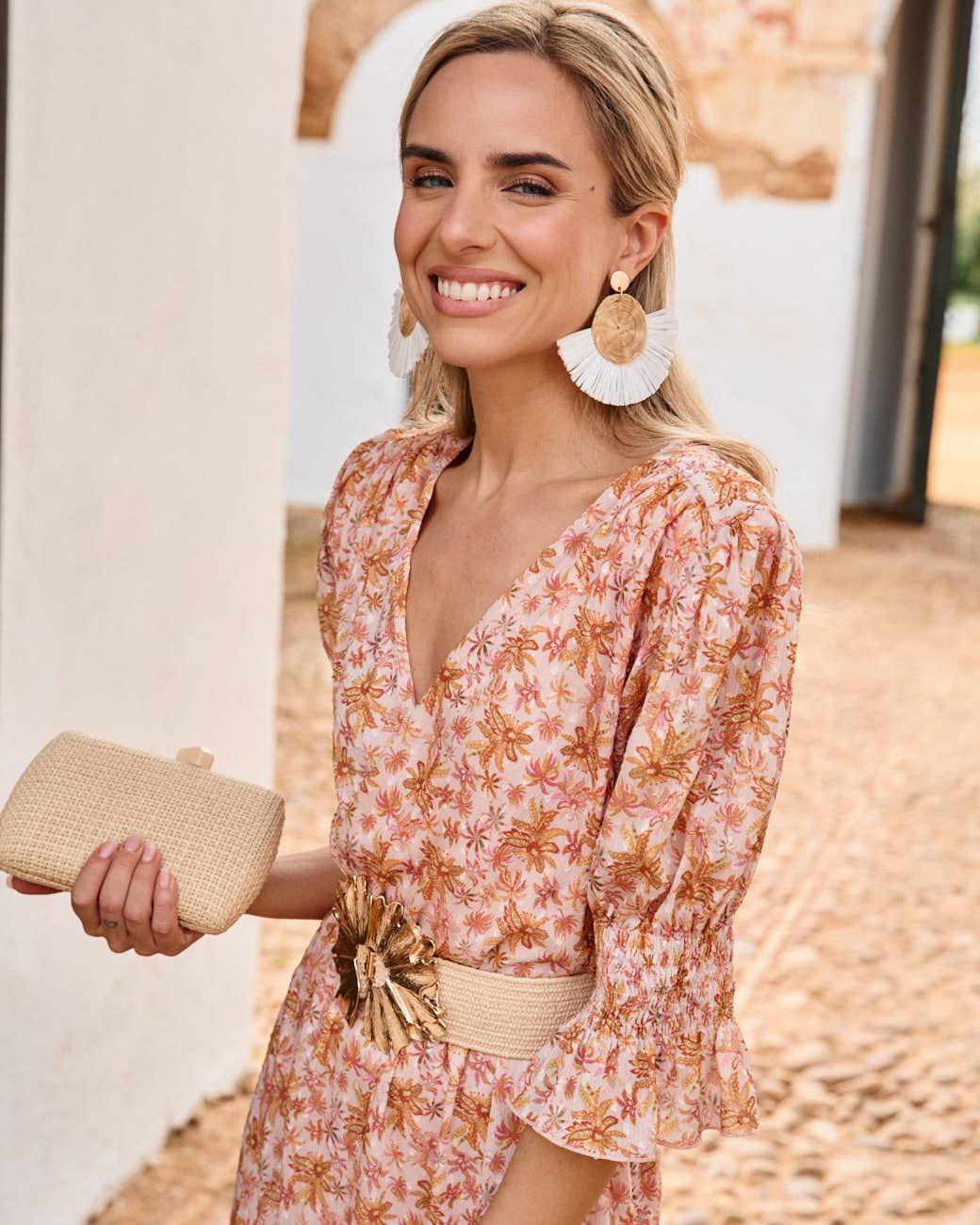Robe fleurs Opera