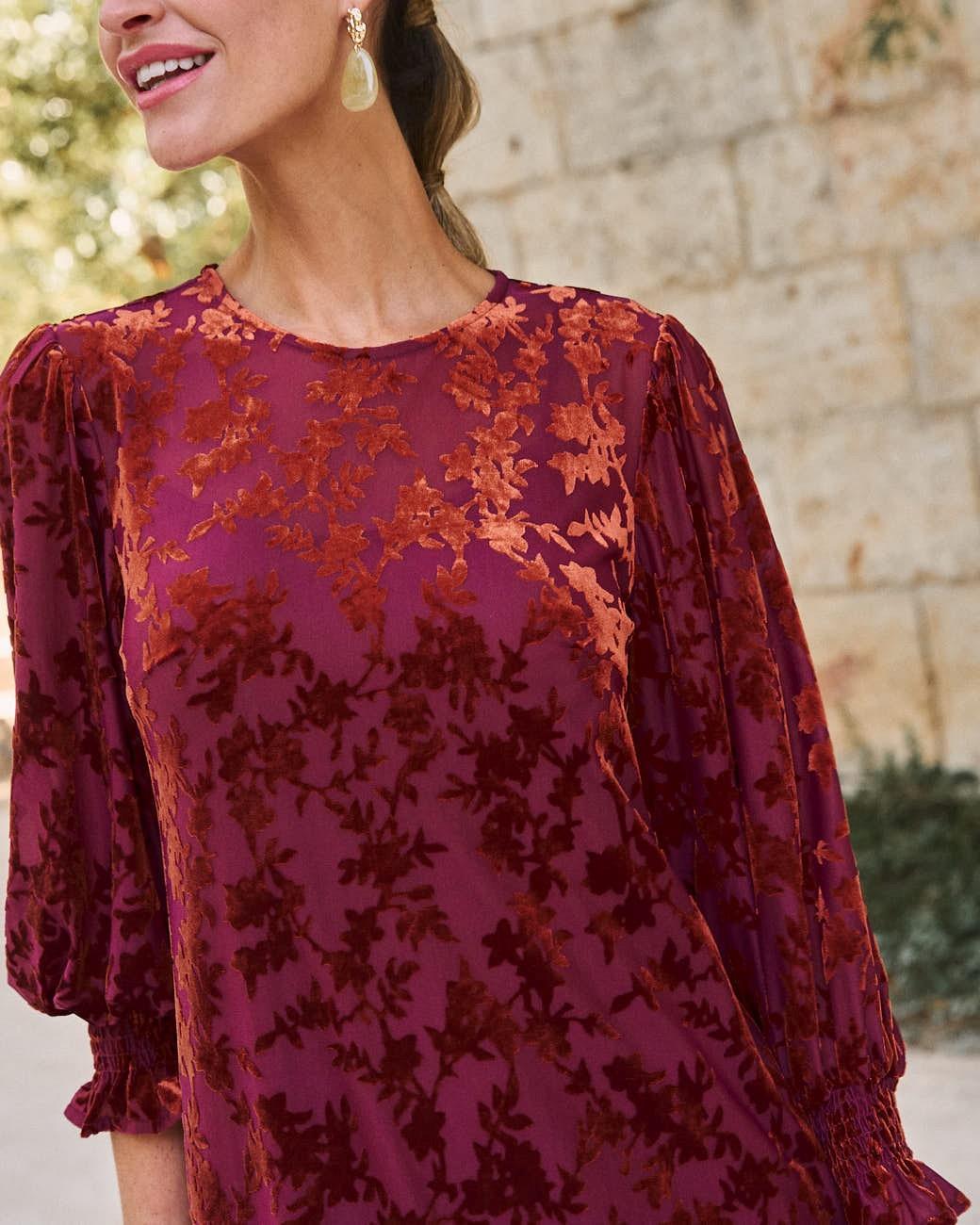 Robe à fleurs Mápila