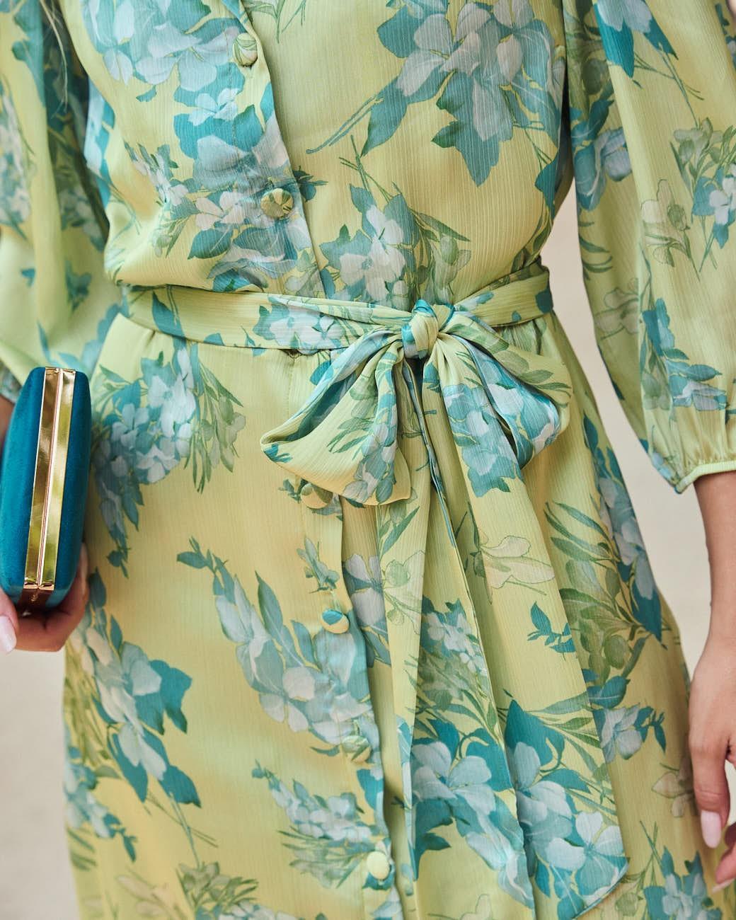 Robe fleurs Plenia