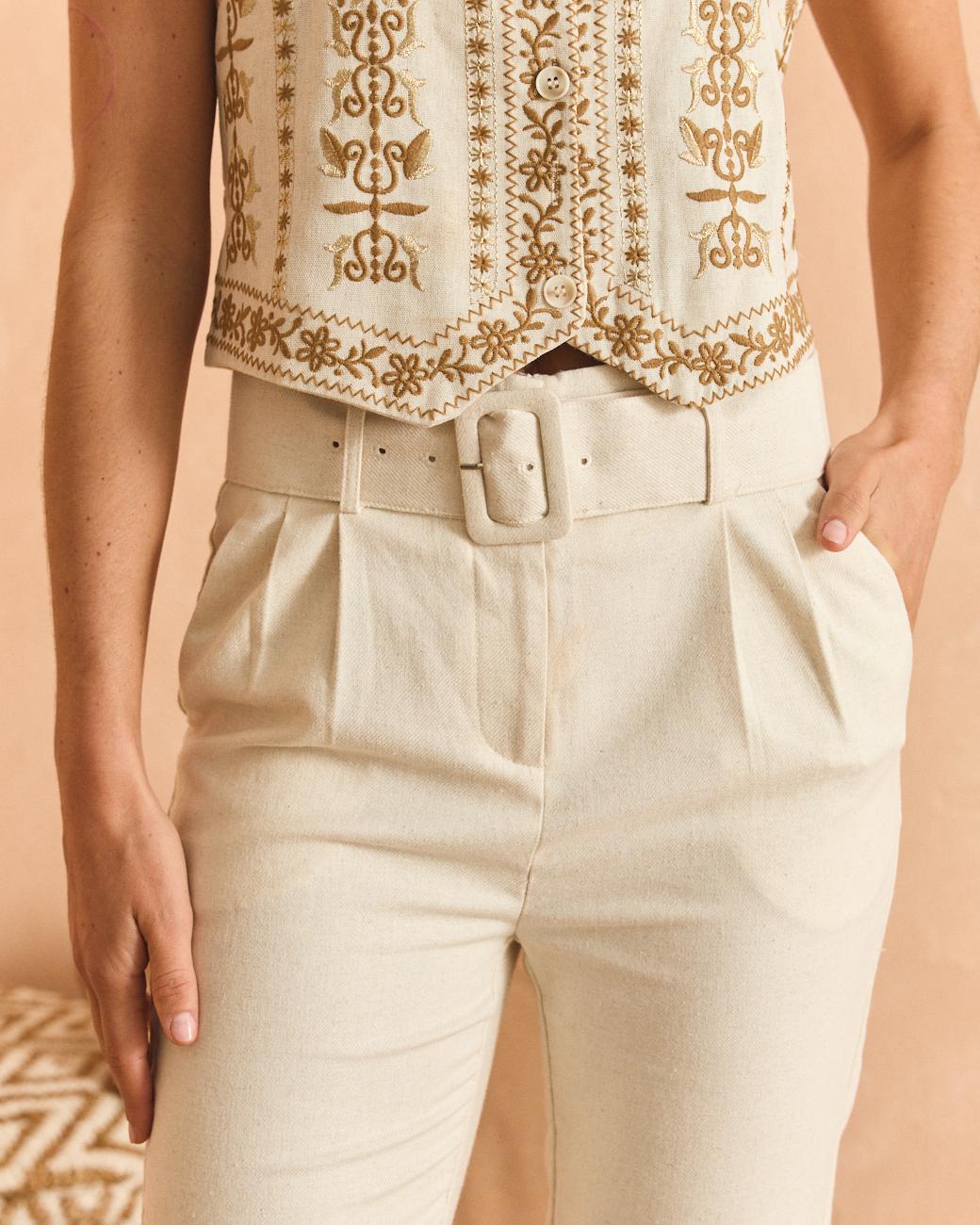 Bianca Belted Pants