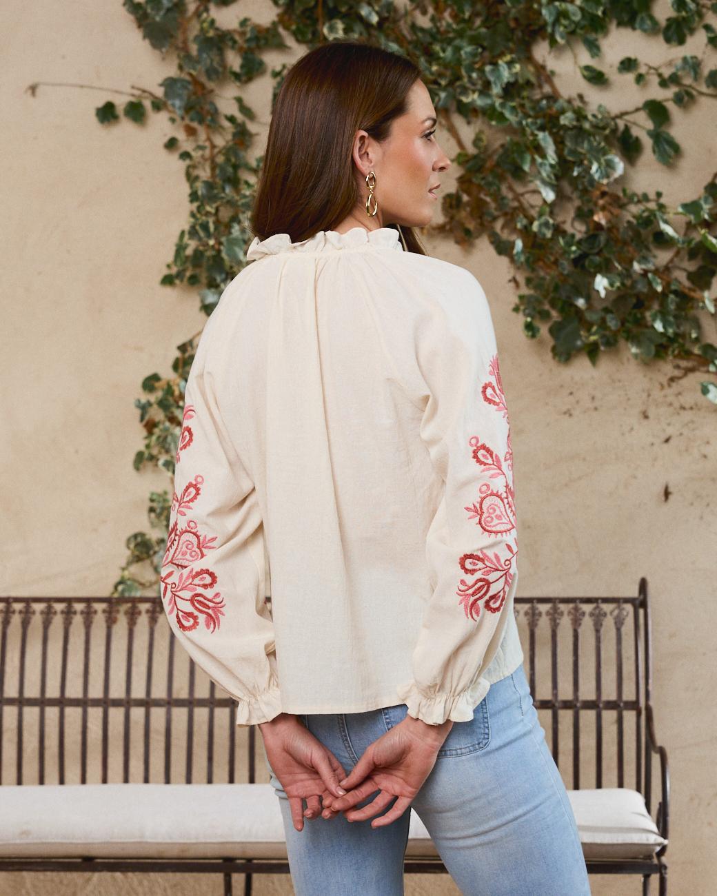 Camisa Bordado Martina