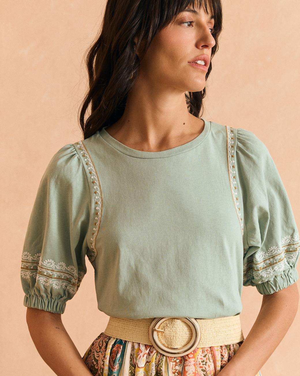 Camiseta Bordado Carlota