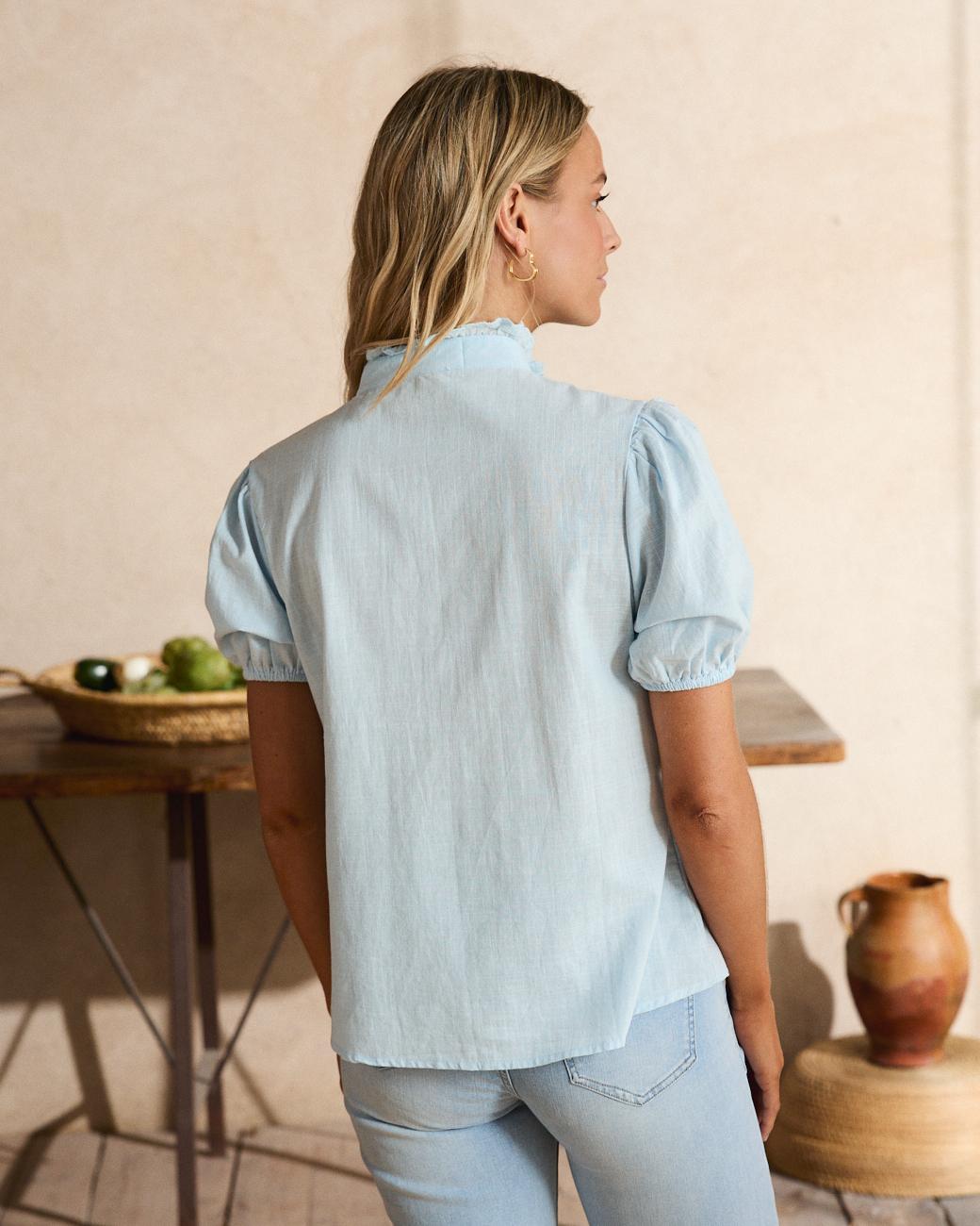 Blusa Celeste Nancy