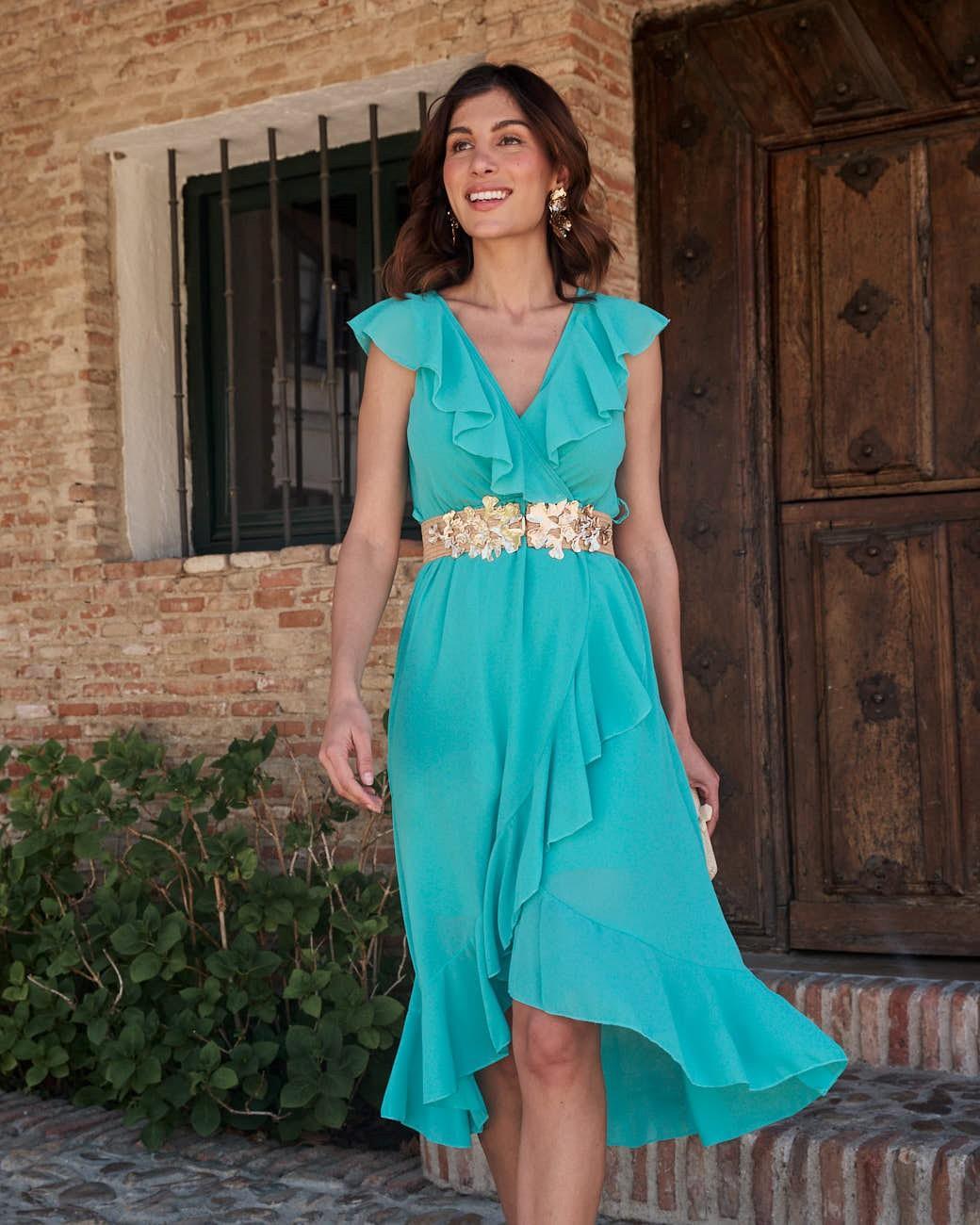 Robe volantée Pantella