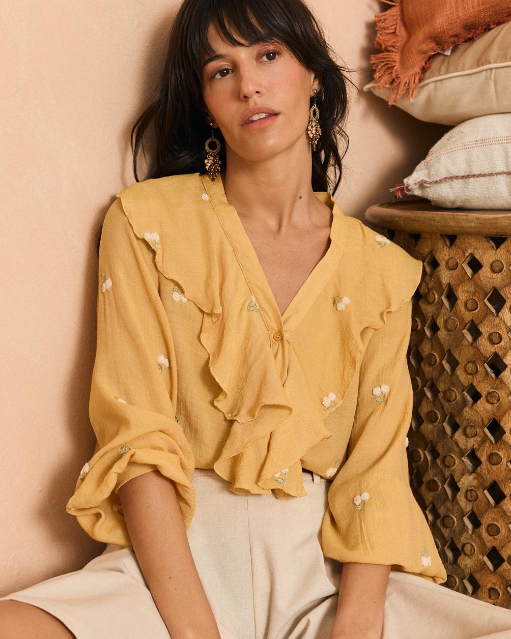 Mayca Ruffle Shirt
