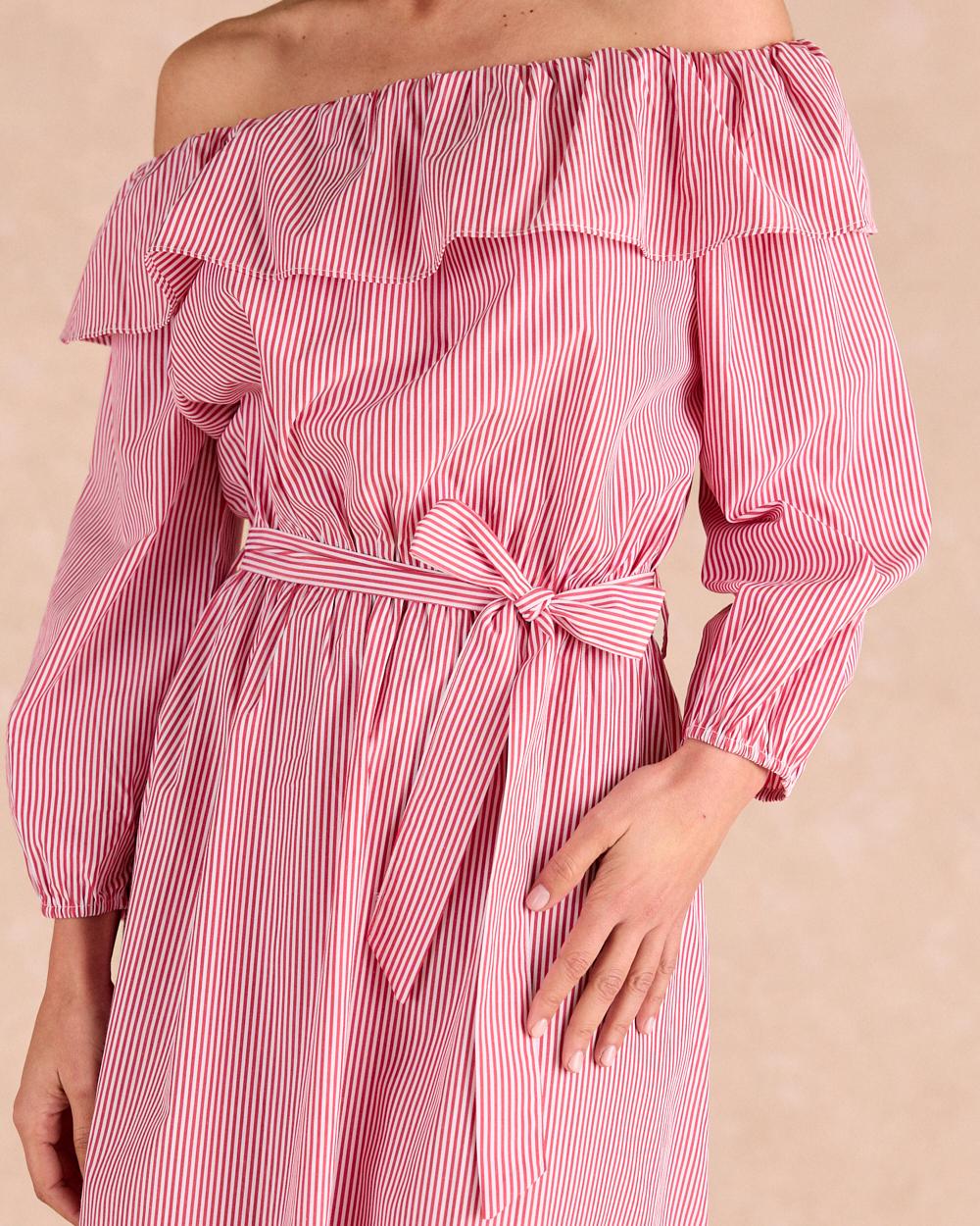 Vestido Midi Rayas Nimia