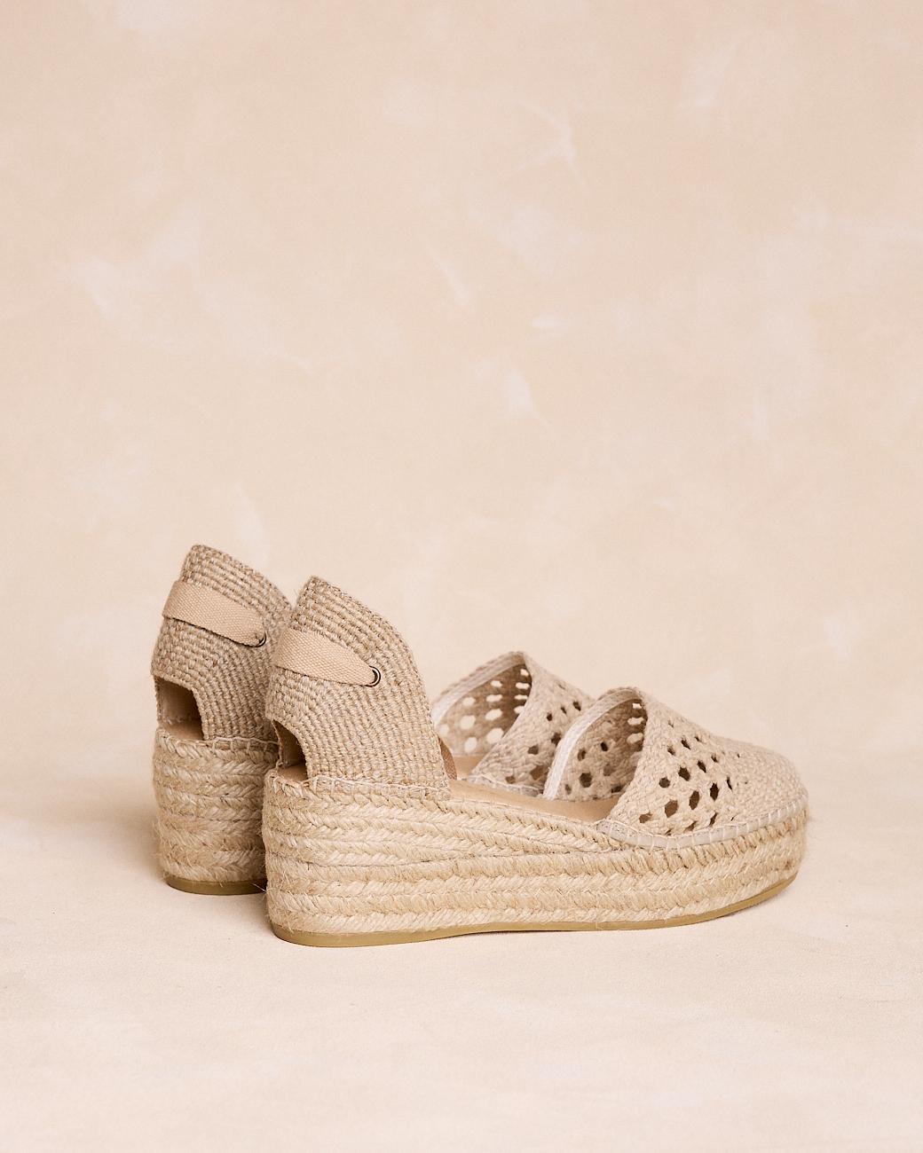 Espadrille compensée Elisabetta