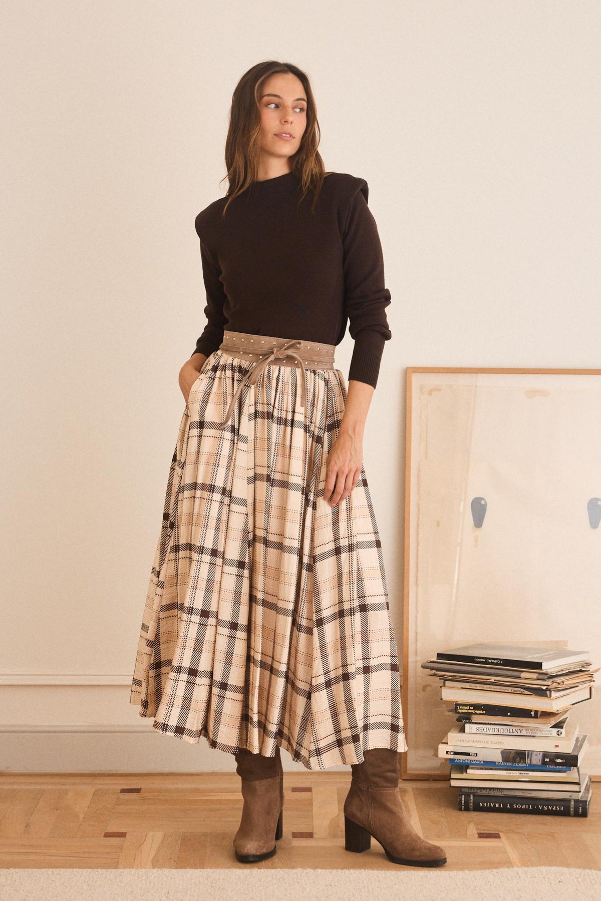 Jupe midi Suhaila