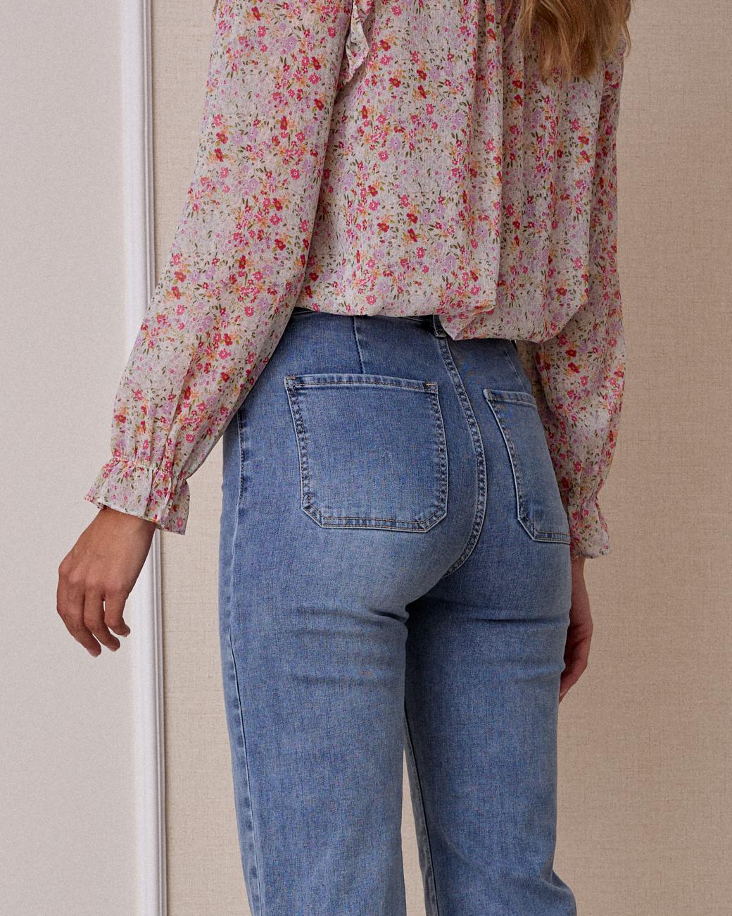 Pantalón Vaquero Botones Thea