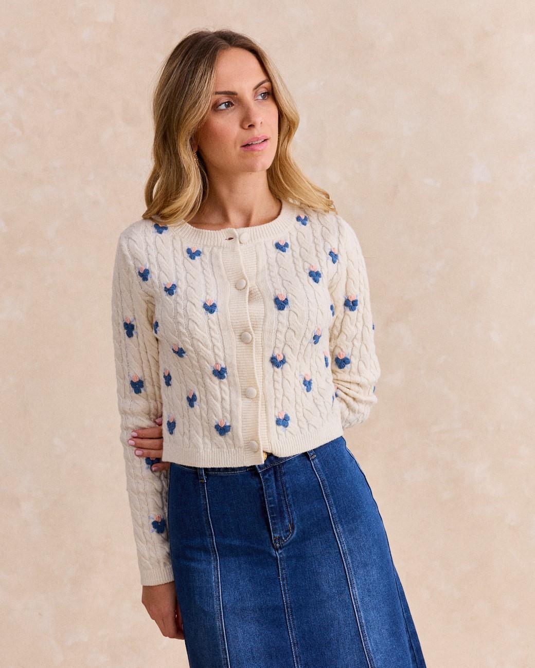 Cardigan Punto Pilpa