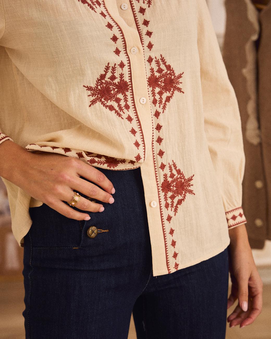 Chemise Broderies Vivienne