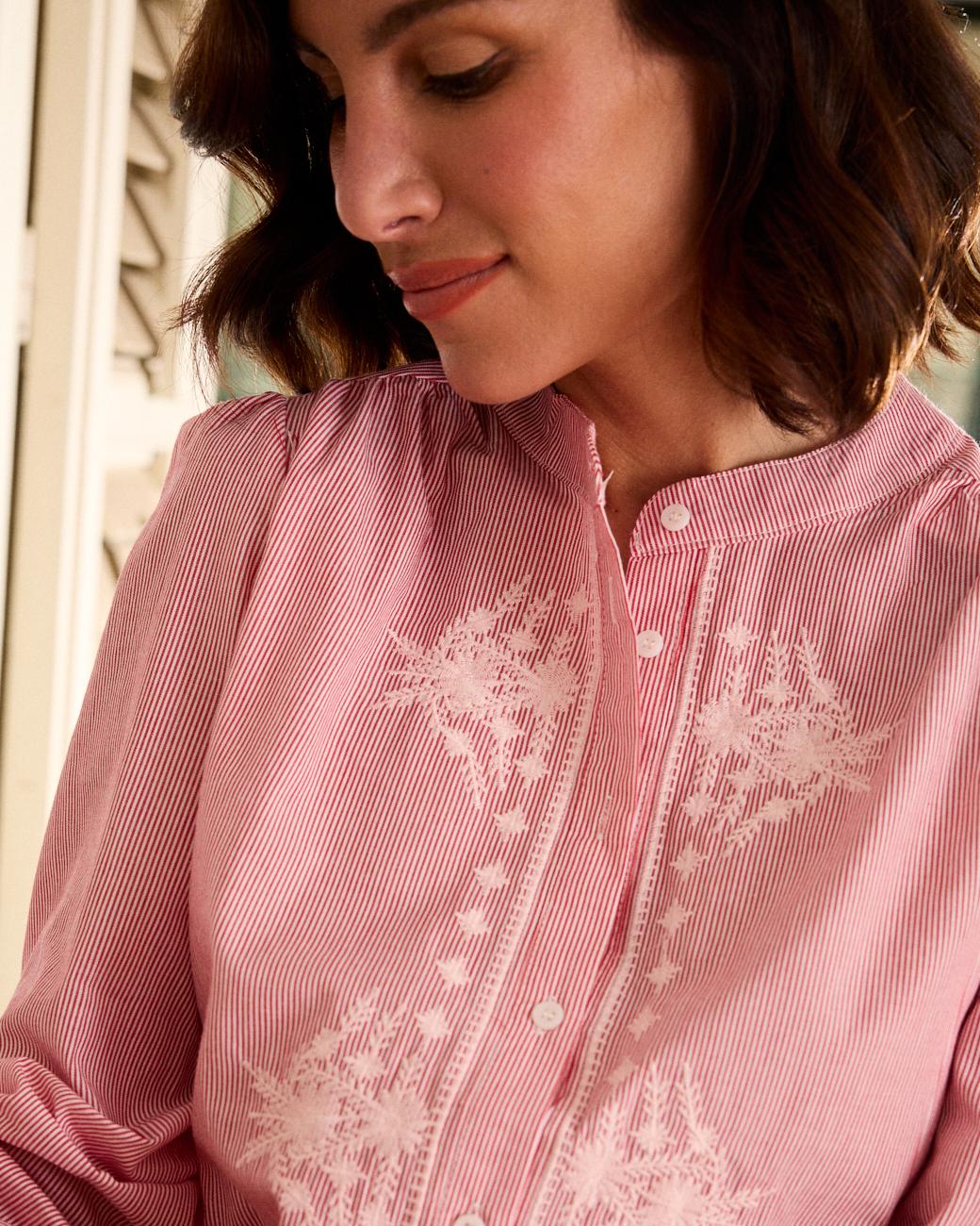 Chemise brodée Rita