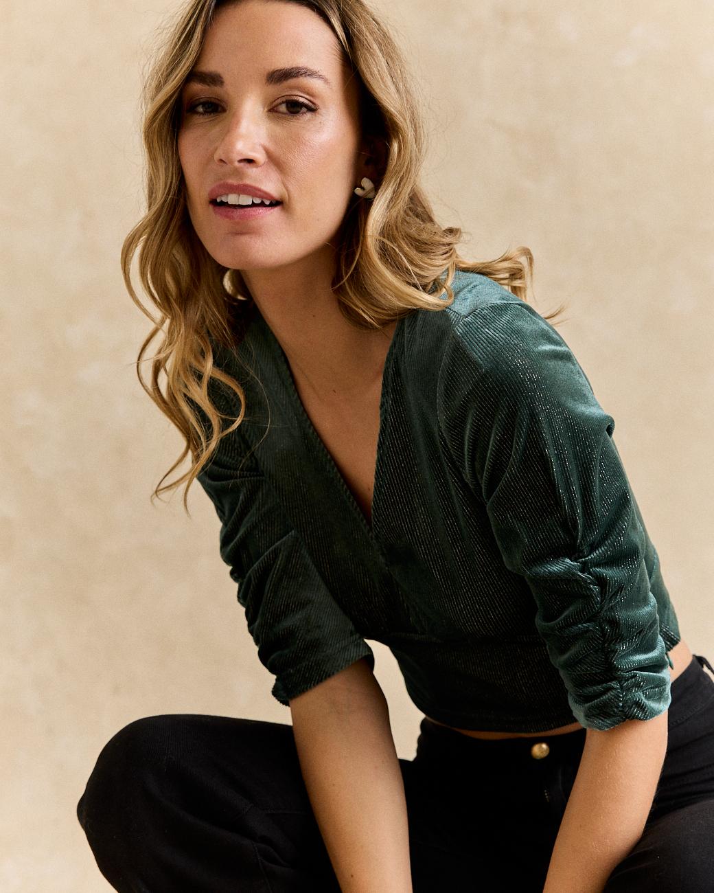 Top en velours Katie