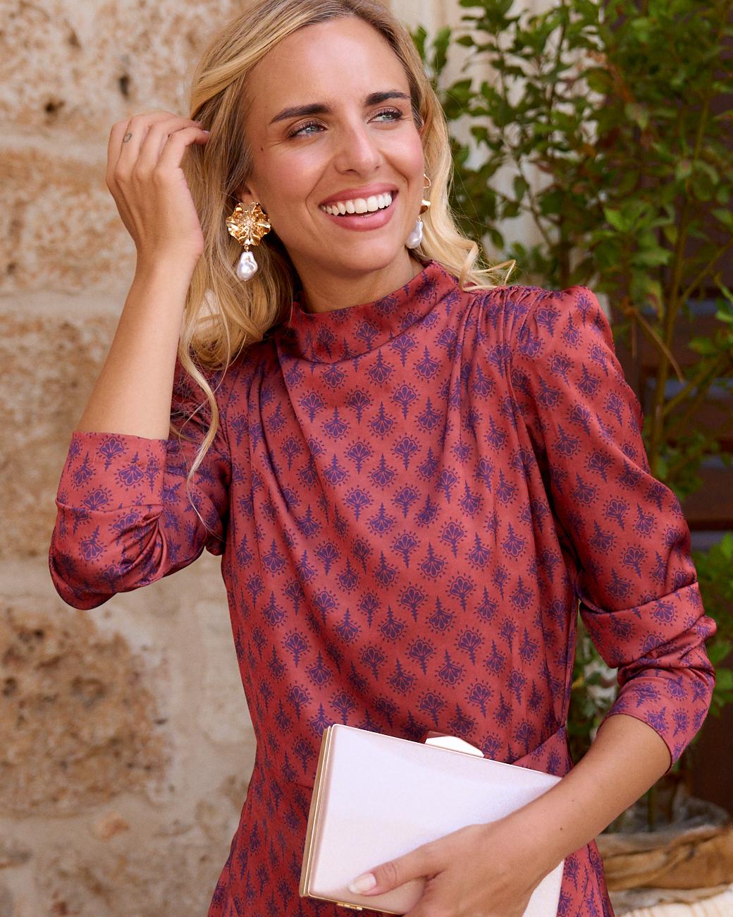 Dea Print Dress
