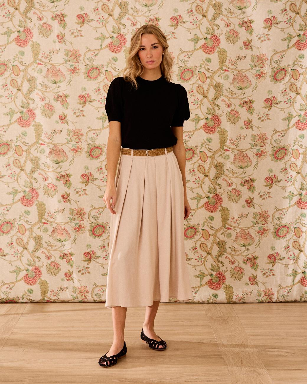 Frida Linen Skirt