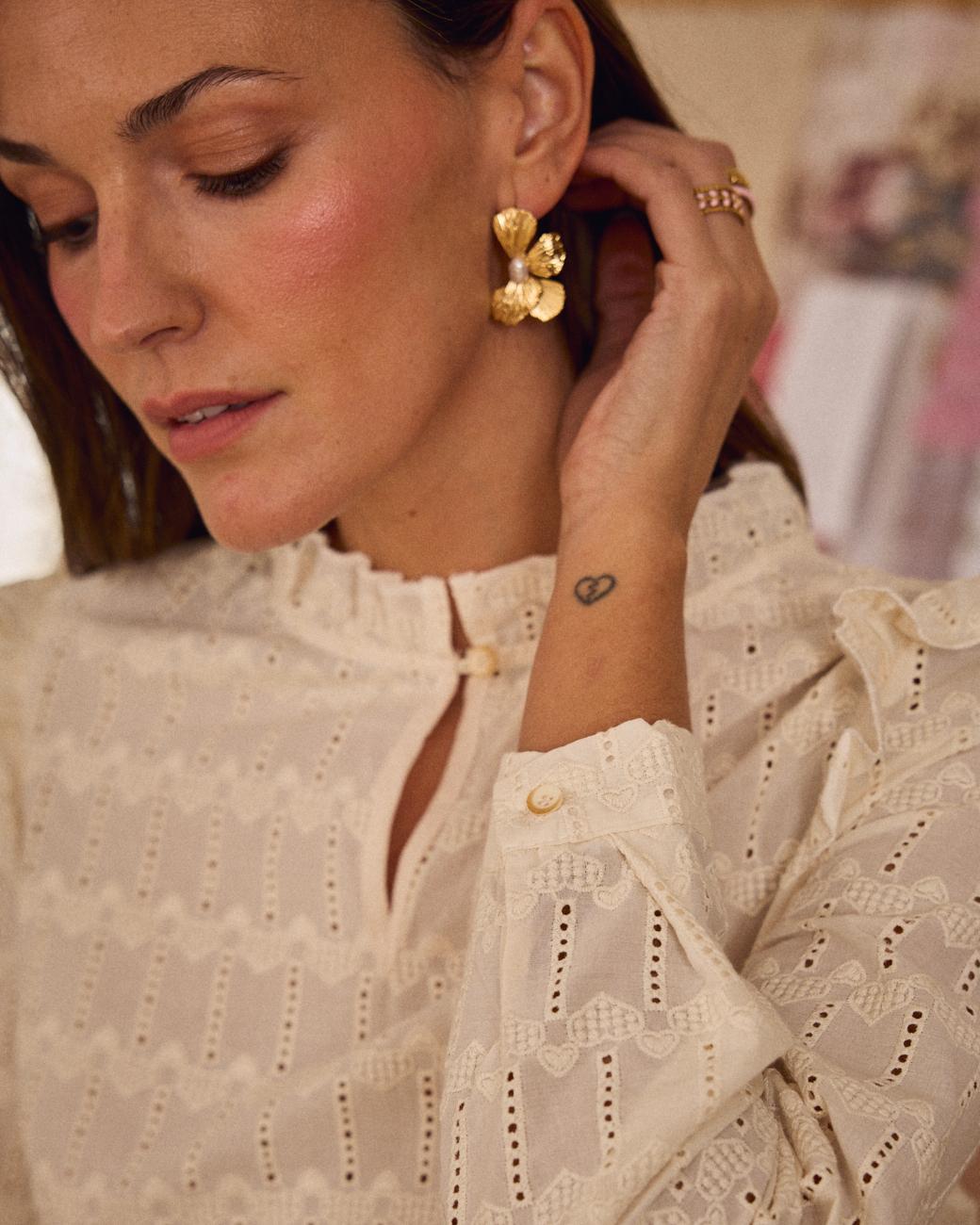 Blouse à cœurs Aureline