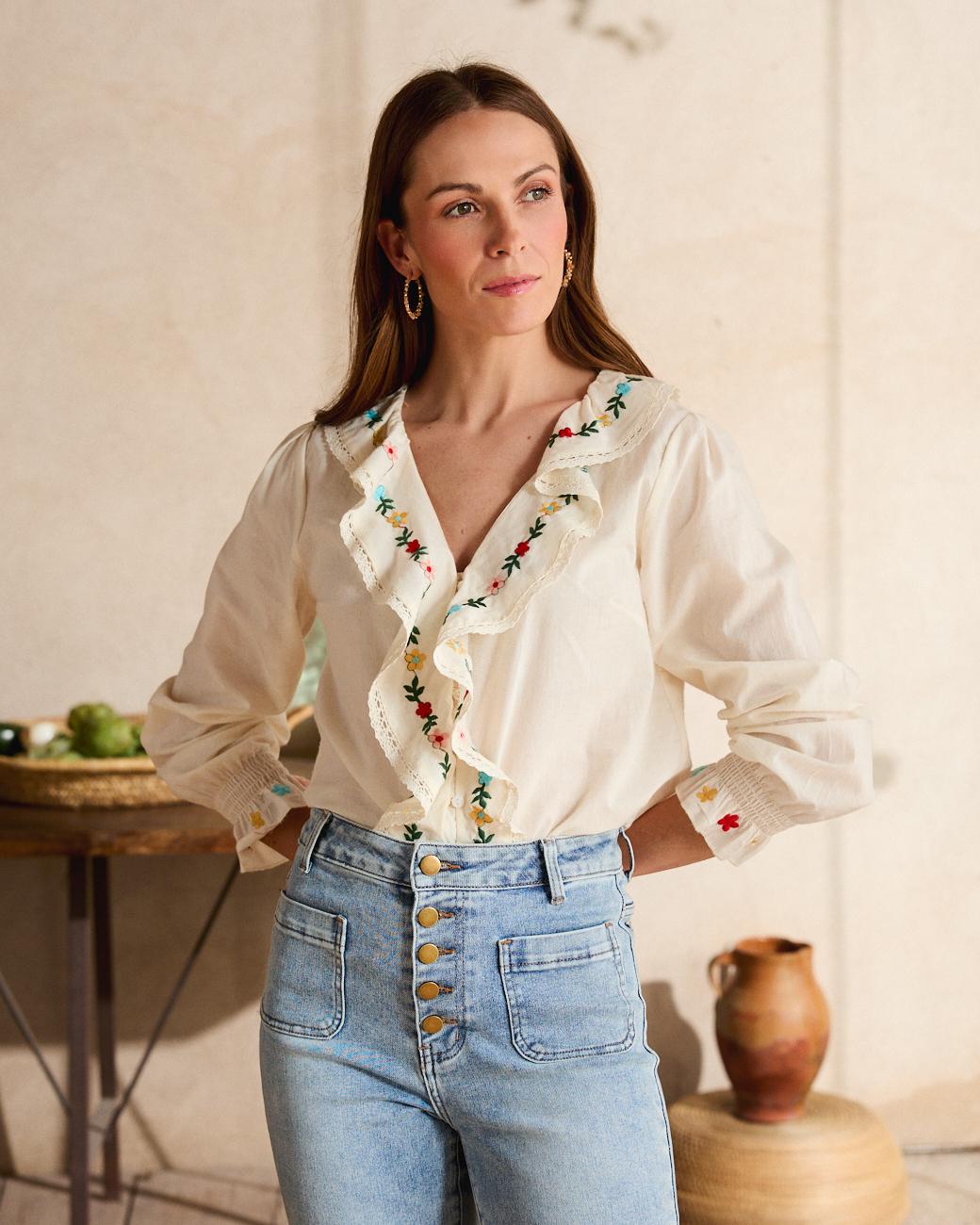 Liliana Ruffle Shirt